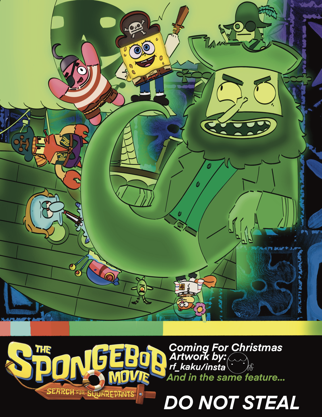 The SpongeBob Movie: Search for SquarePants (2025)/8.5x11/Procreate