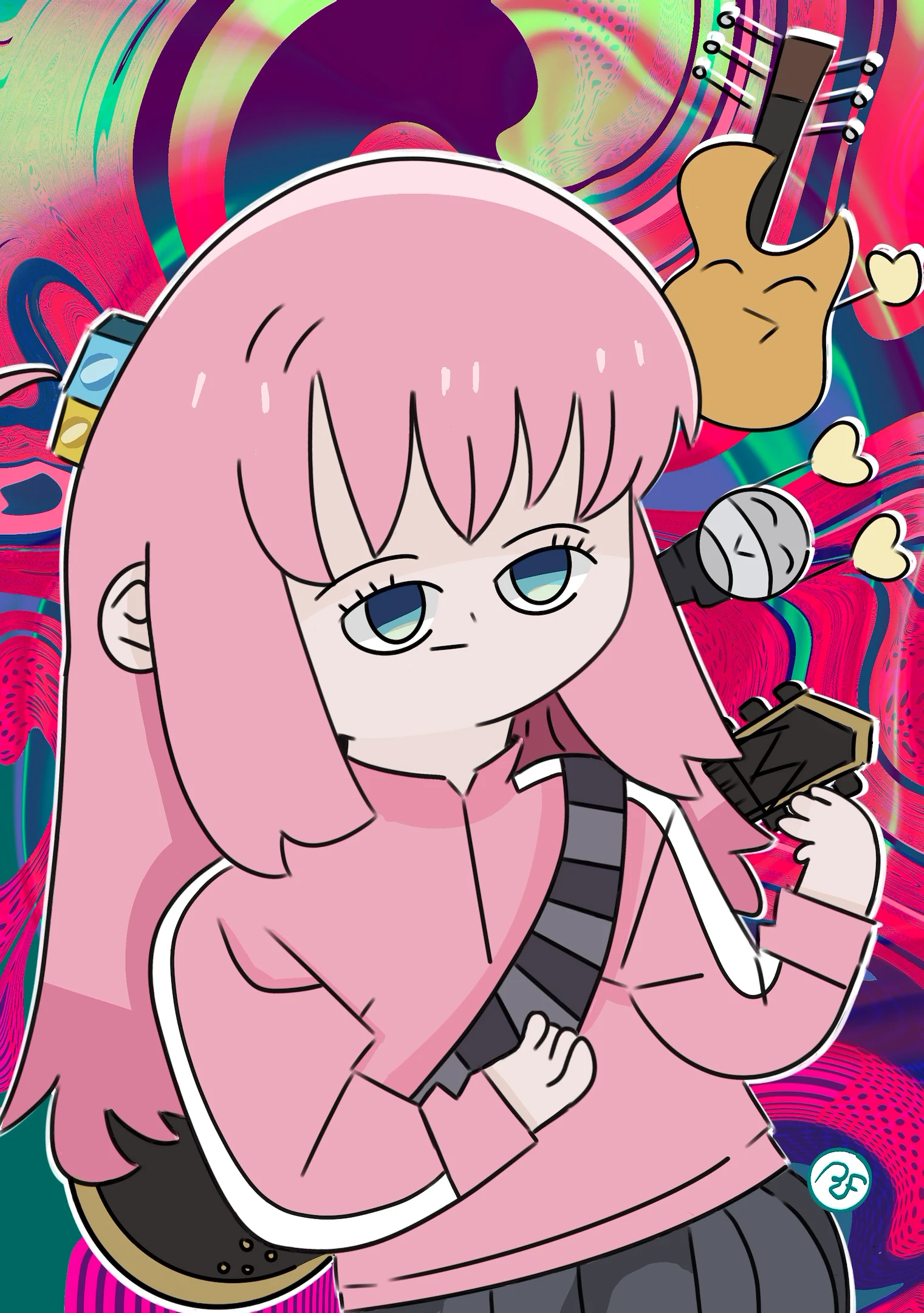 “Boochi”/1440x1440px/Procreate