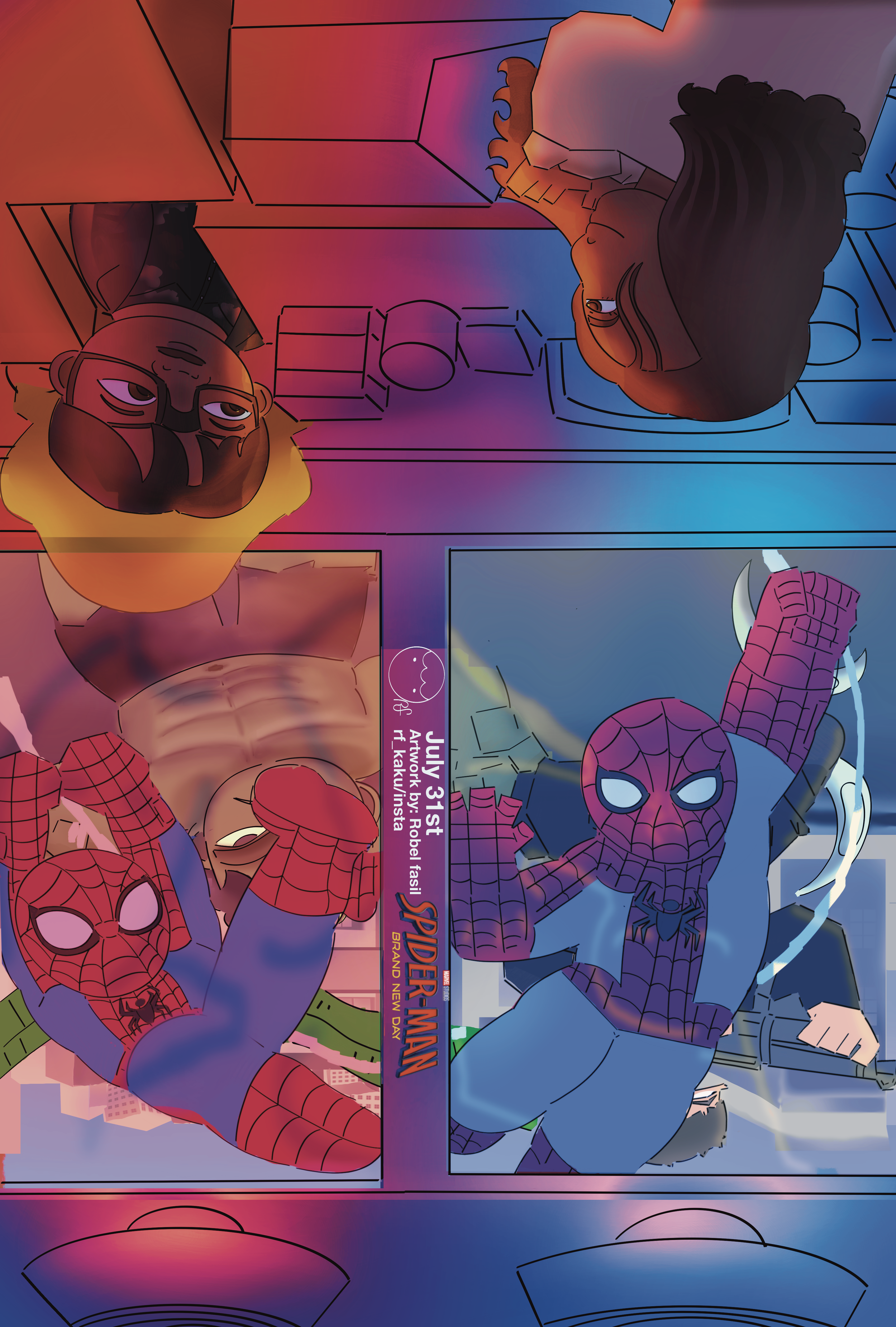 Spider man: Brand new day/2026)/27x39.997cm/Procreate