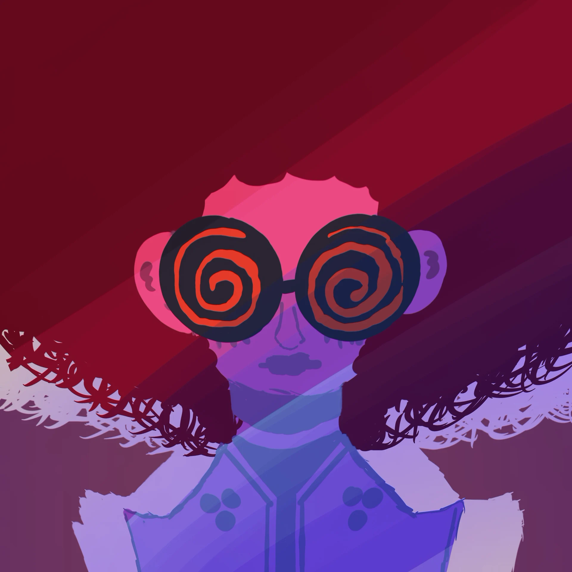 Oddest Girl/2048x2048px/Procreate