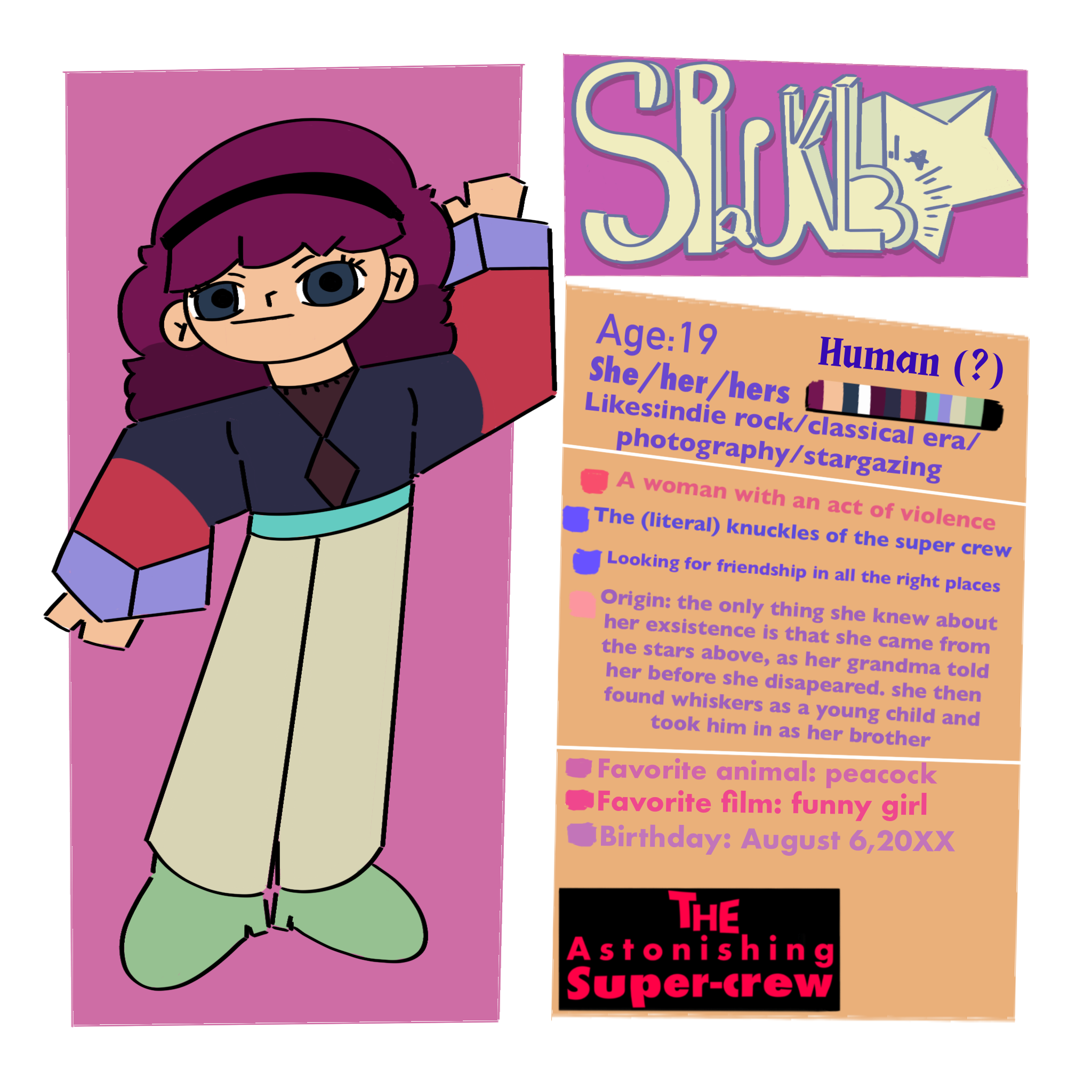 Meet Sparkle/2048x2048px/Procreate