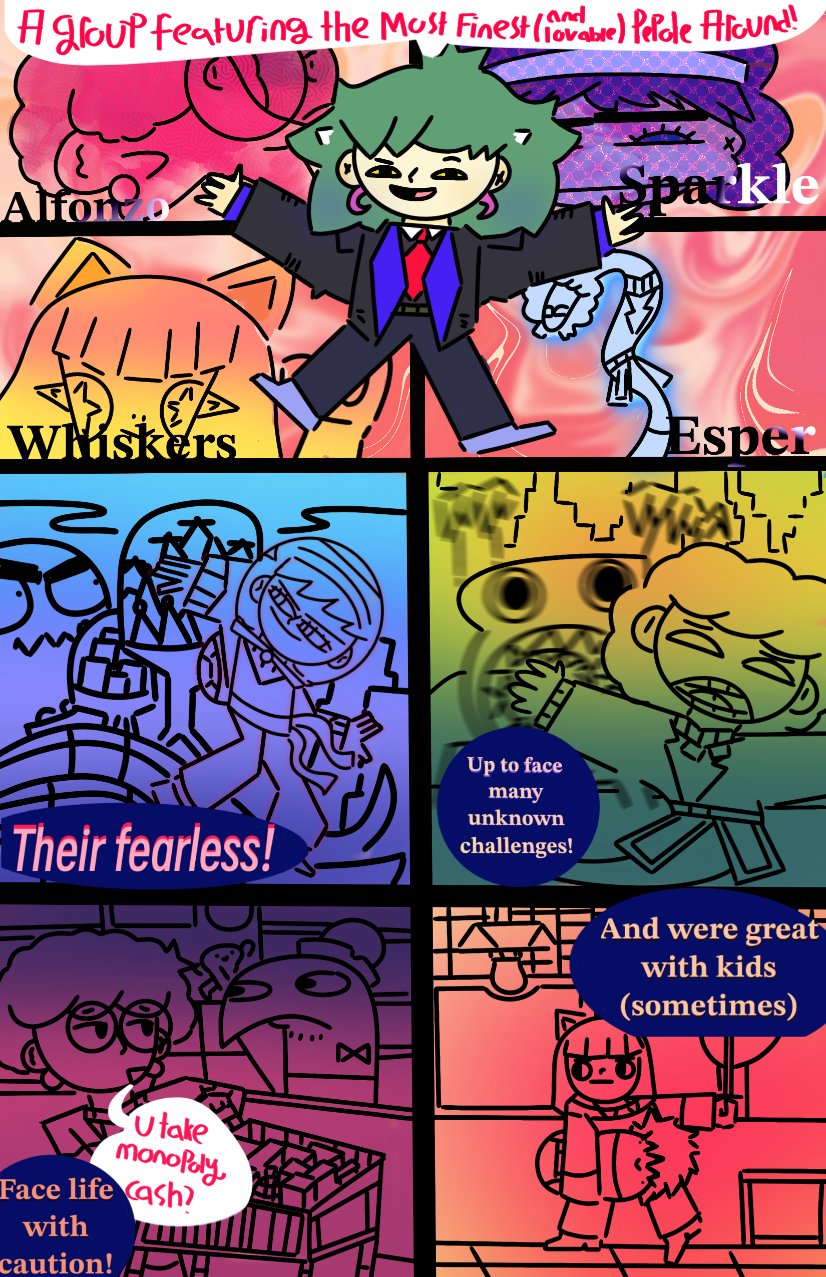 "First Impressions"Pg3/1650 × 2550/Procreate