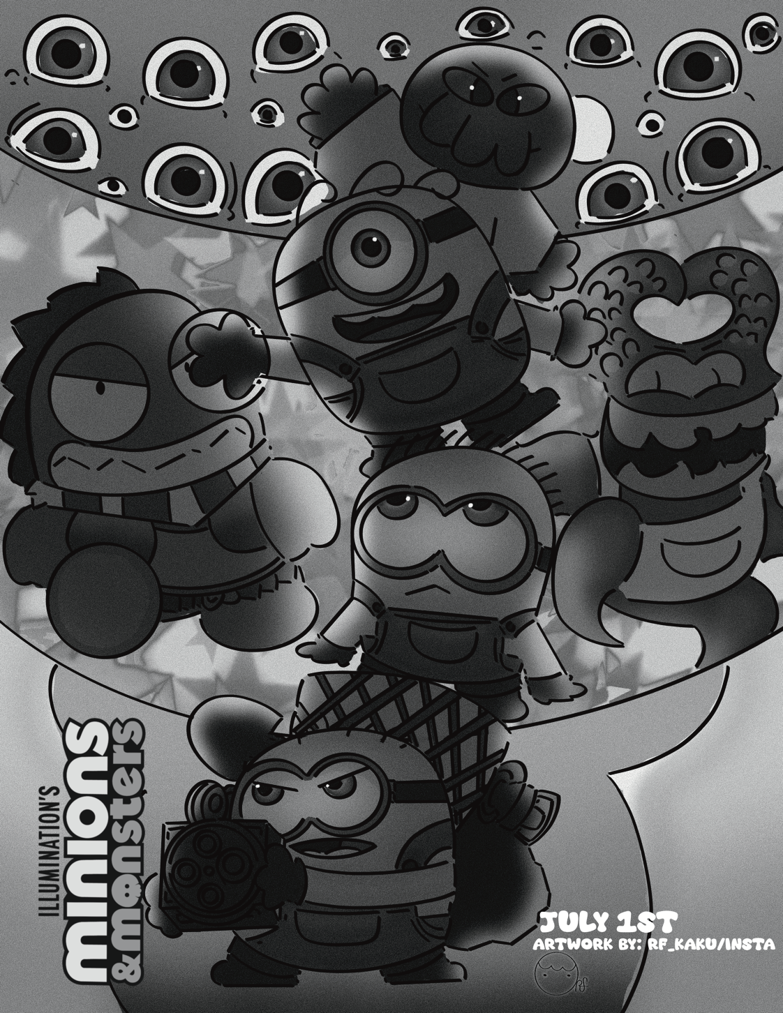 Minions and Monsters/ (2026)/8.5x11/Procreate