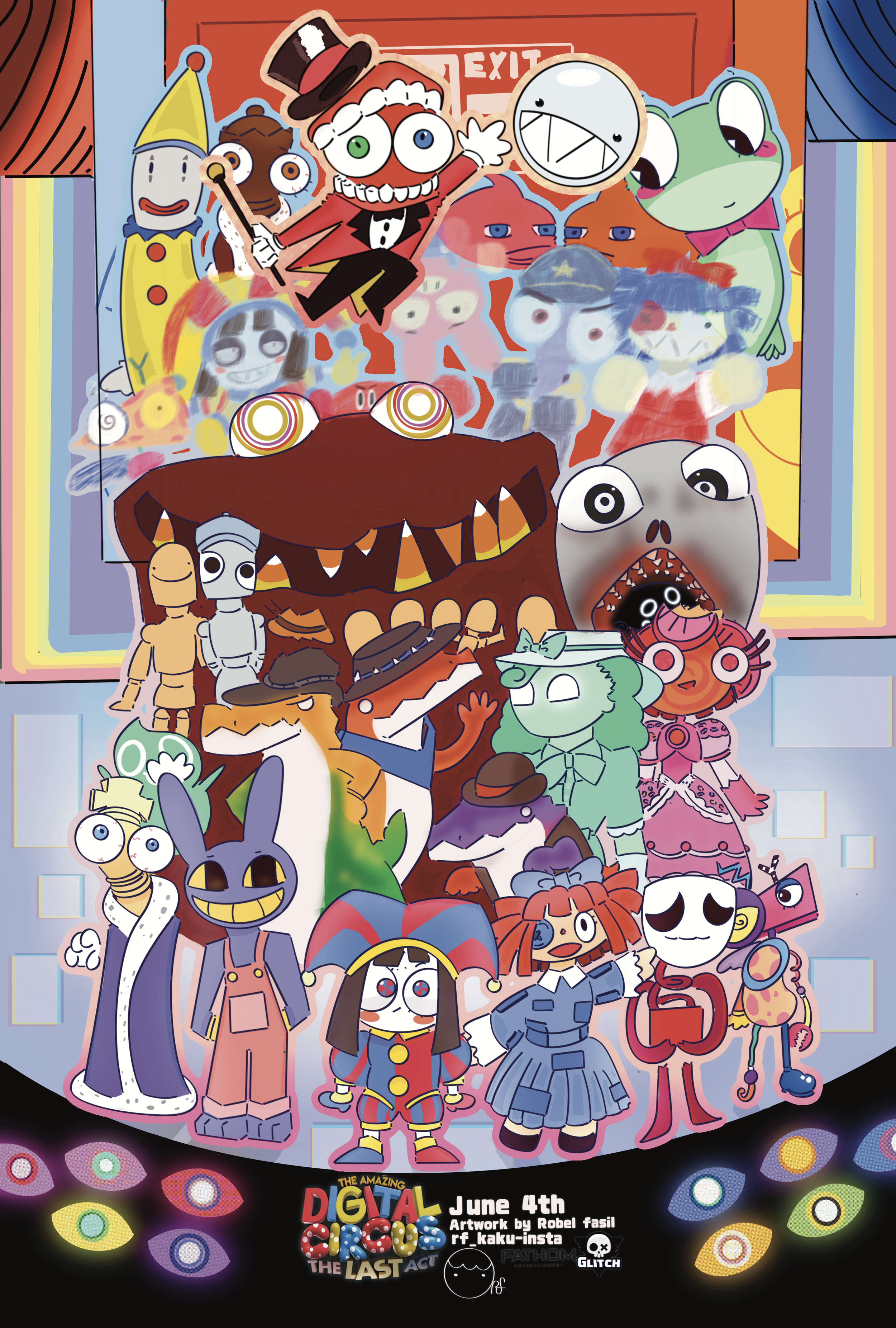 The Amazing Digital Circus: The Last Act/(2026)/27x39.997cm/Procreate