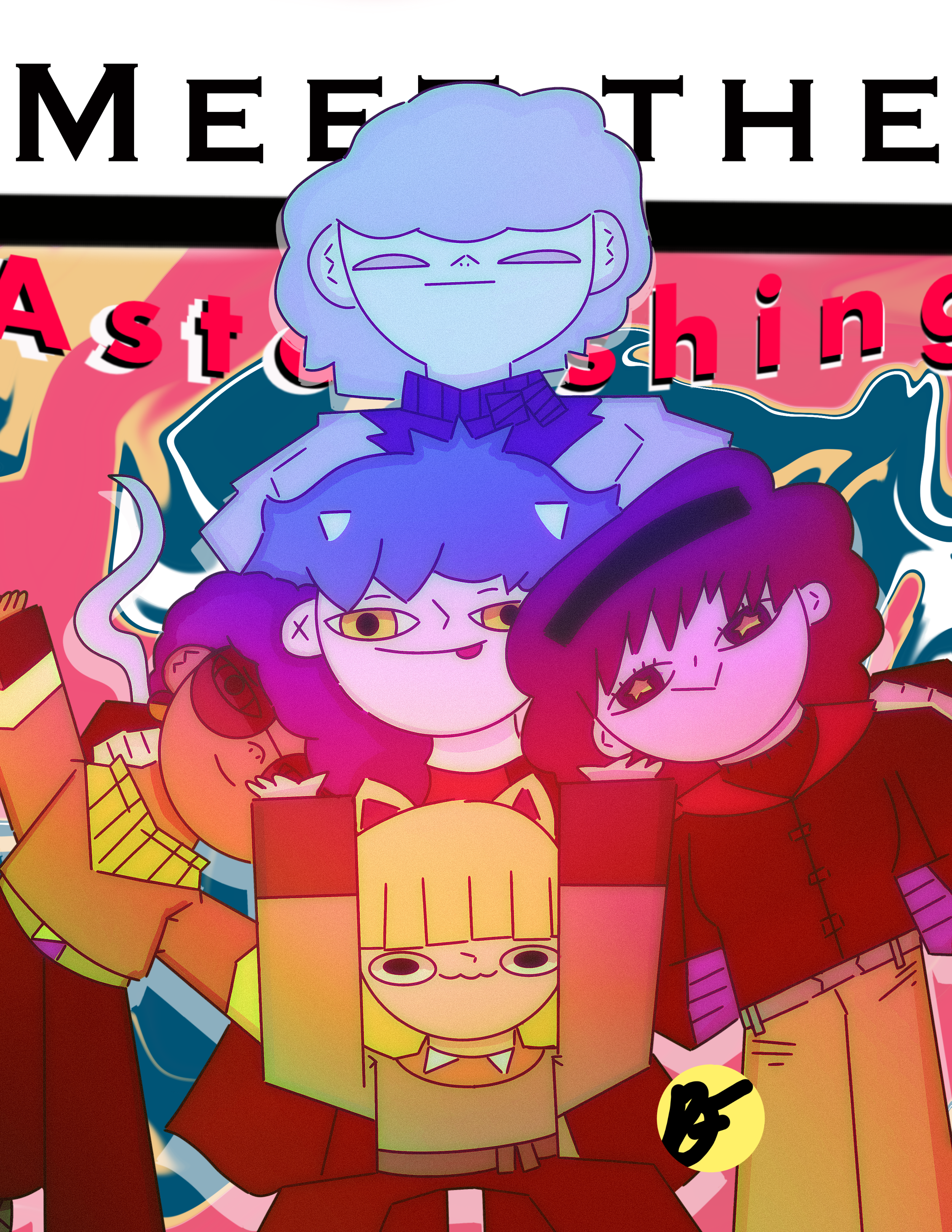 Meet the astonishing (for class)/A4/Procreate