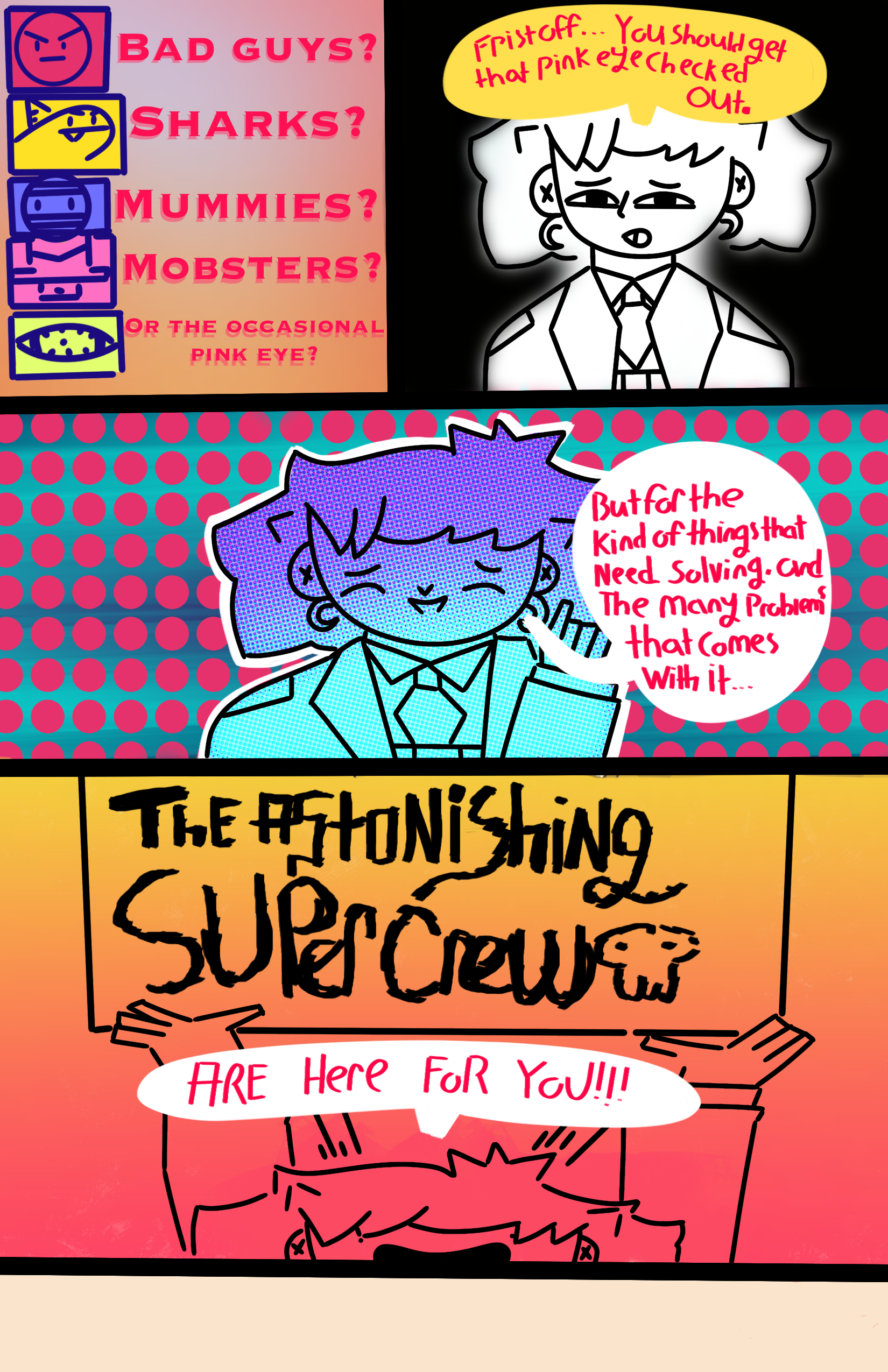 "First Impressions"Pg2/1650 × 2550/Procreate