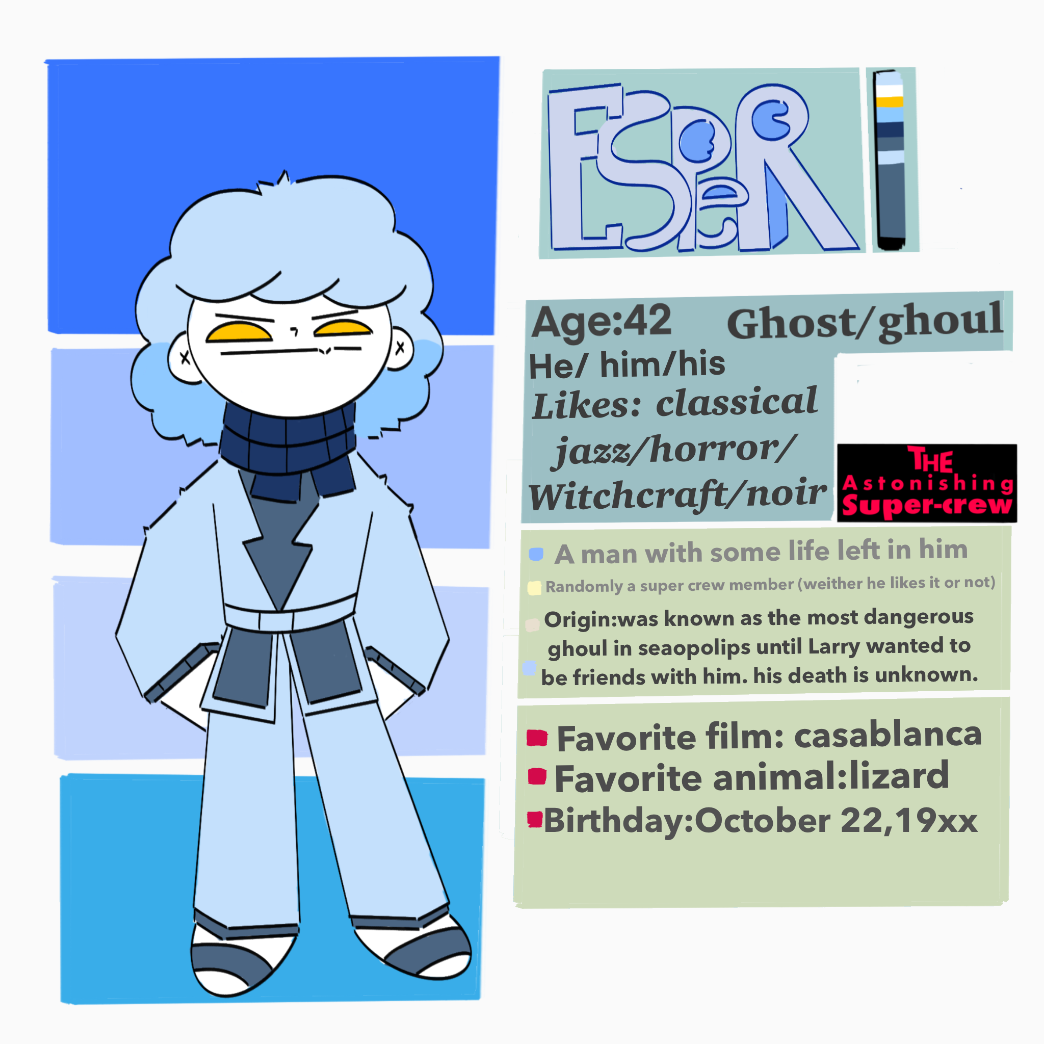 Meet Esper/2048x2048px/Procreate