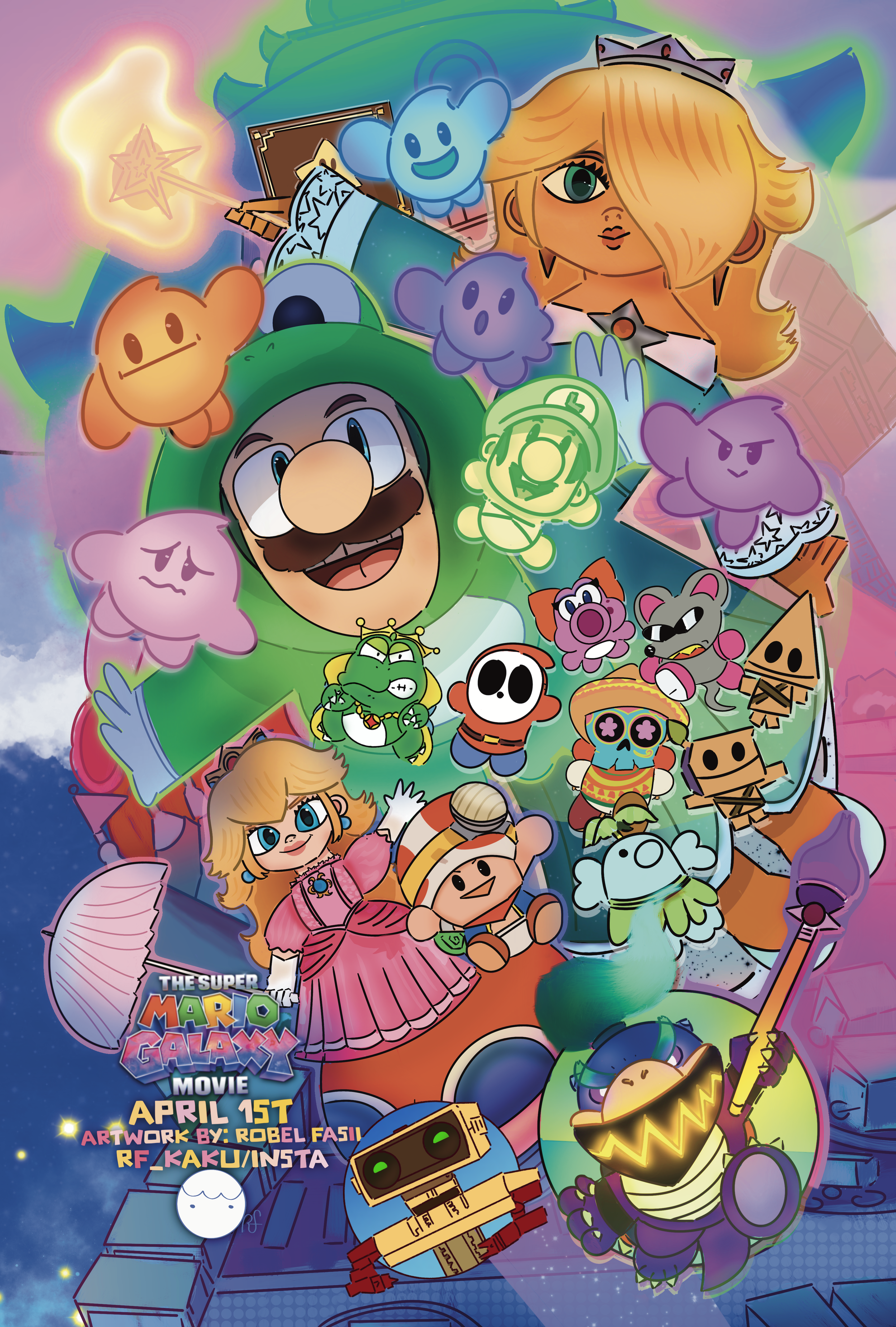 The Super Mario Galaxy Movie (P2)(2026)/27x39.997cm/Procreate