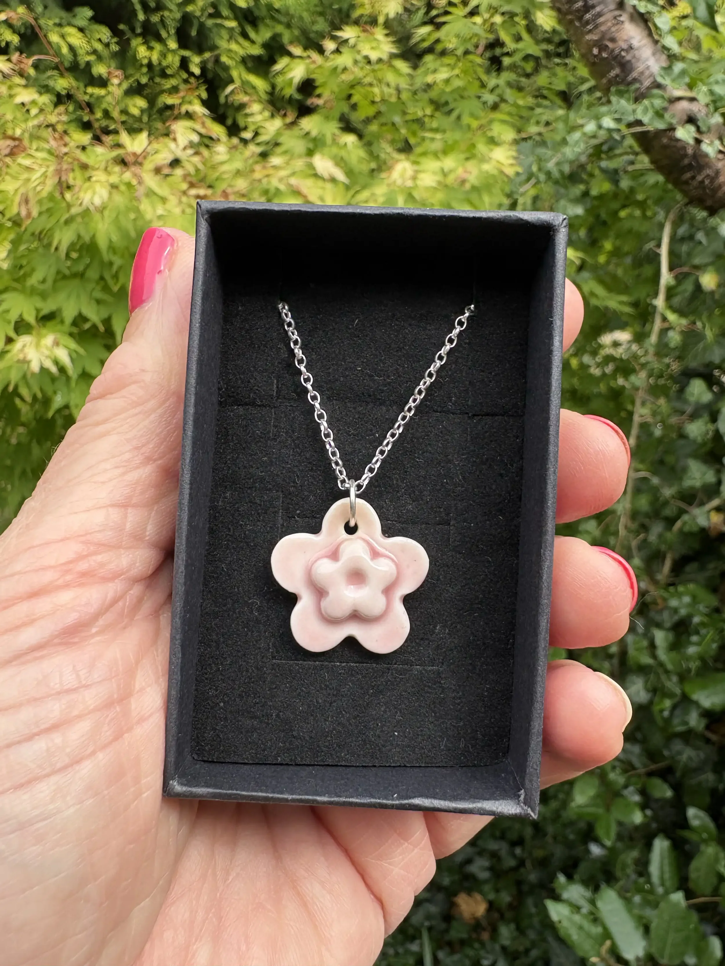 Pink Flower On Chain.webp