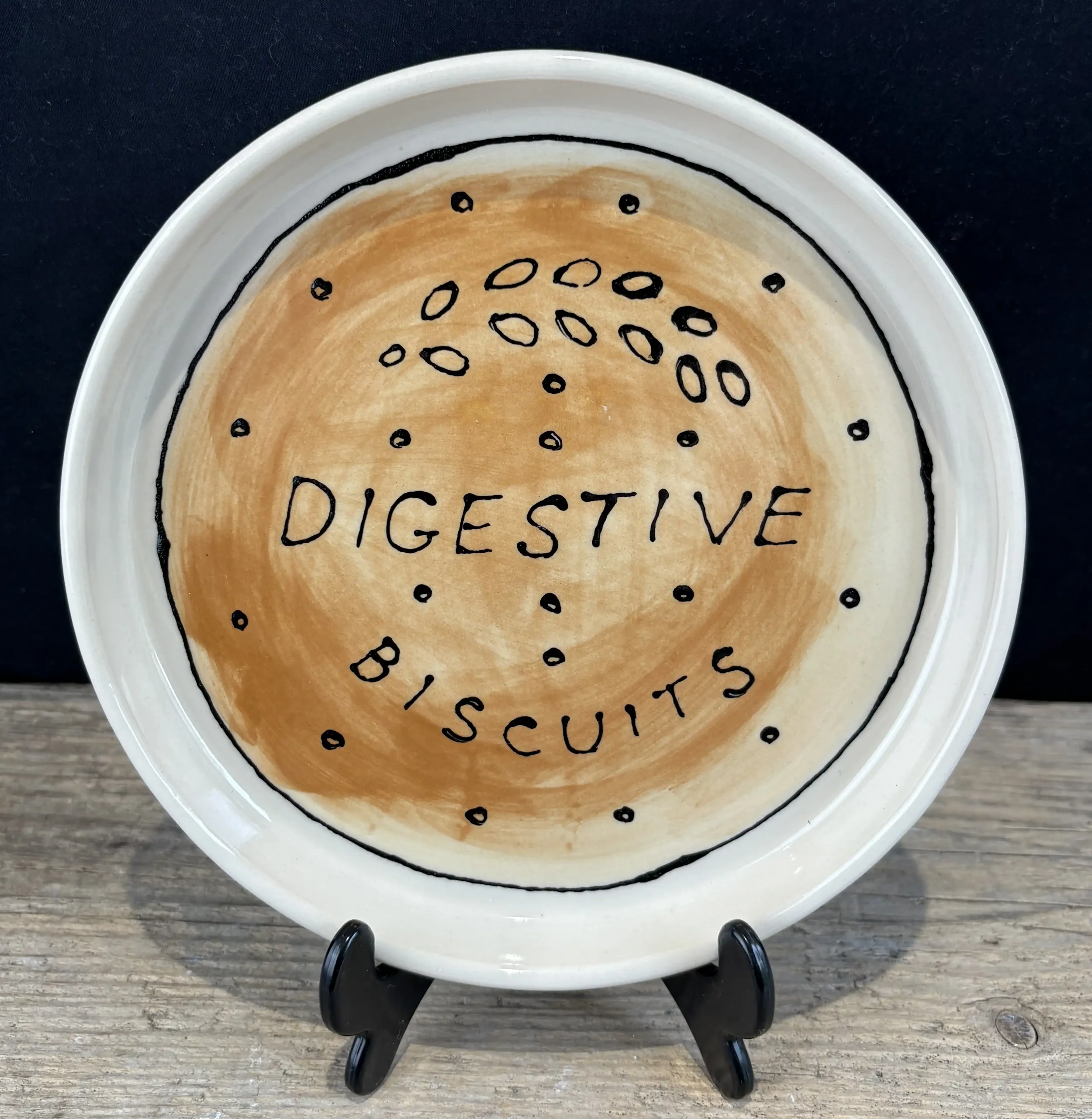 Digestive Biscuit Plate