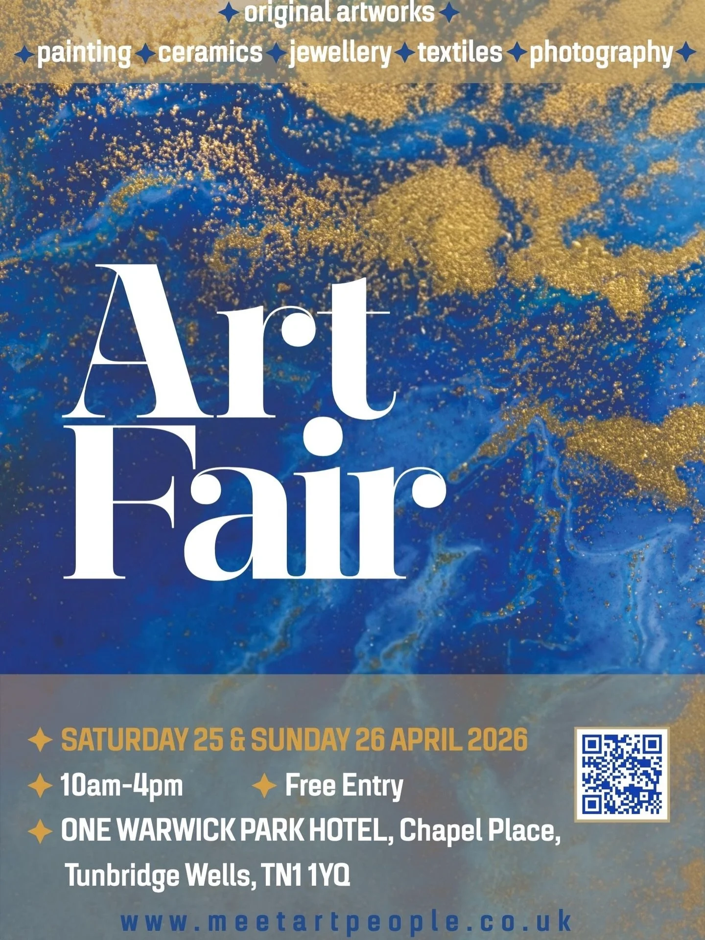 Want to &lsquo;meet art people&rsquo;? Then save the date and make your way over to Tunbridge Wells on the weekend of 25th and 26th April for the M.A.P Art Fair&hellip;

&hellip;over the two days, twenty-six talented local artists will be selling the