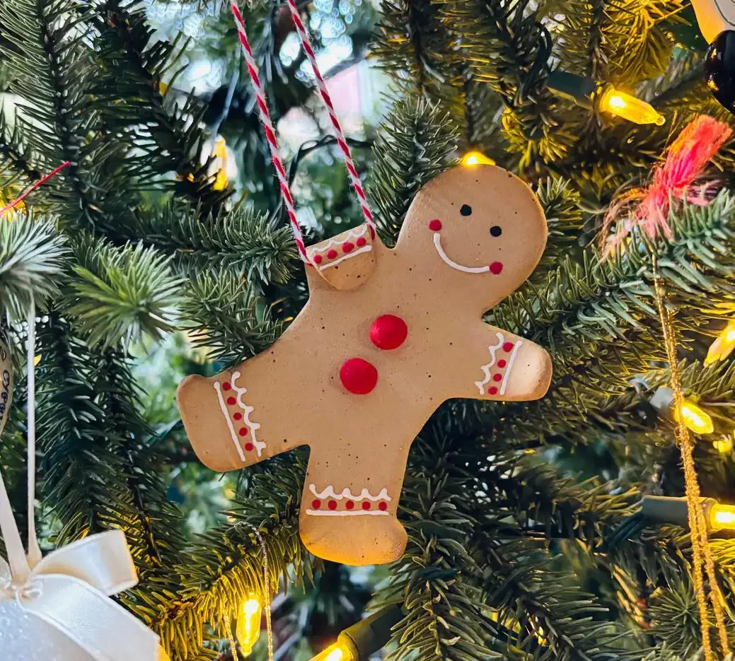 The first gingerbread man sold, Christmas 2024.