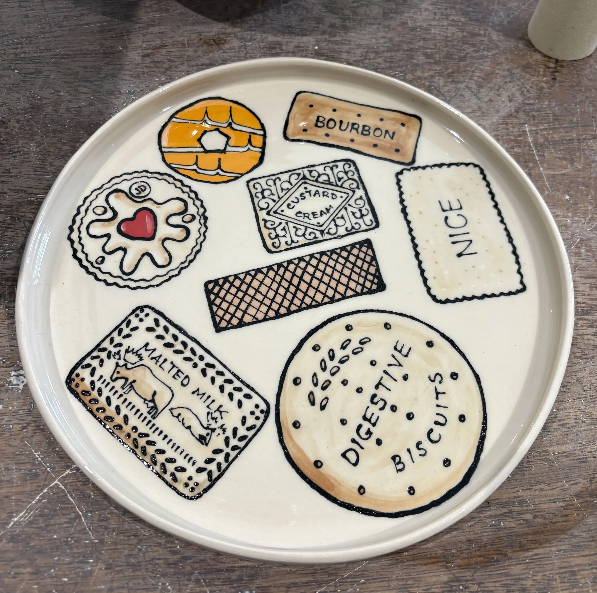 The very first Biscuit Selection Plate