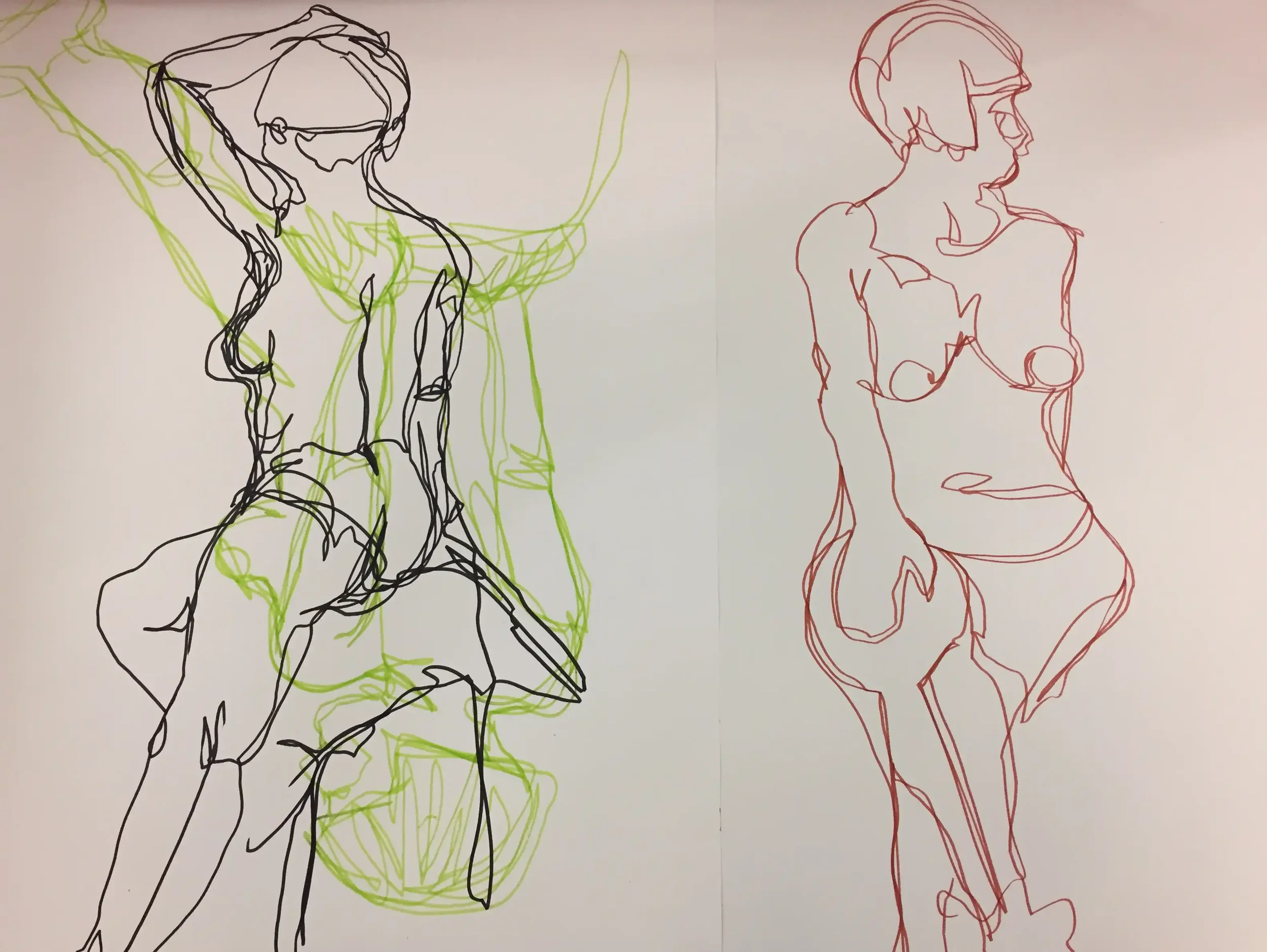 Life drawing at The Marketing Store