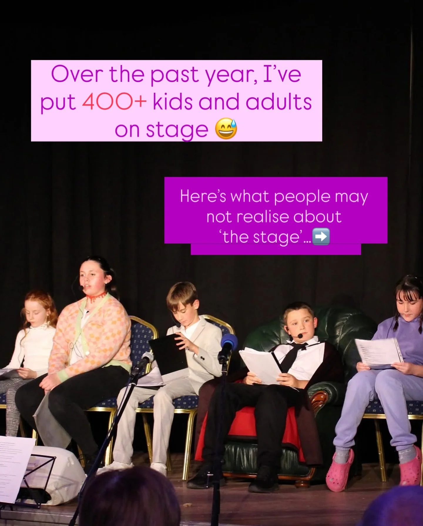 Over 400 kids and adults took to the stage with us this past year 🤯
And what they built goes far beyond performance.. confidence, resilience, focus, teamwork and lifelong friendships 💜

Want your child or school to be part of it?
DM us to learn mor
