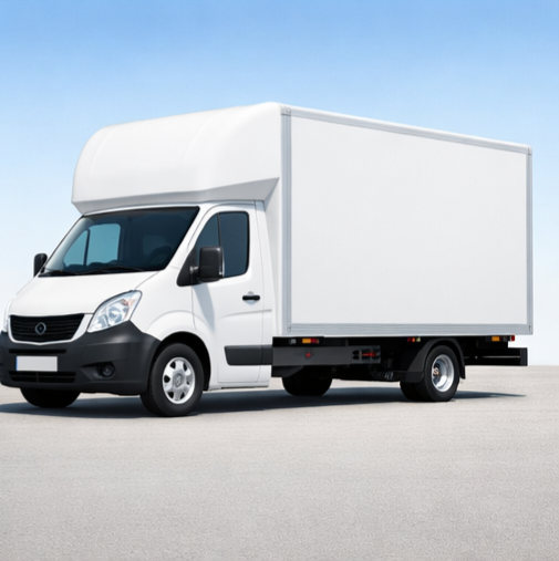 Luton Vans 4.1m x 2.0m x 2.2m (Load space LxWxH)