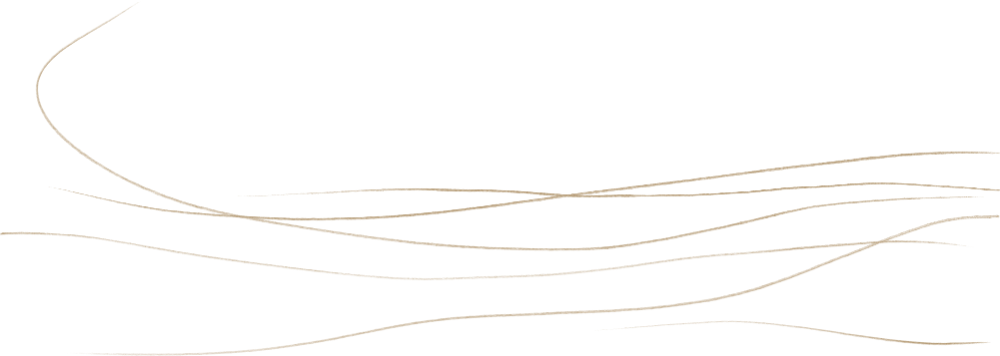 Decorative curly line for clarity speaker and coach.