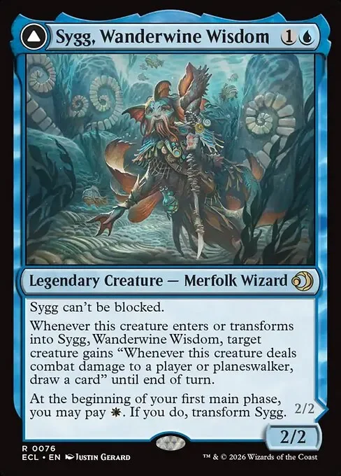 Sygg, Wanderwine Wisdom – Azorius Merfolk Commander Deck