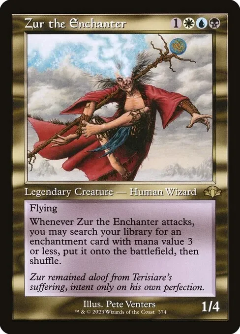 Zur the Enchanter – Flagship Esper Enchantress Control Commander Deck