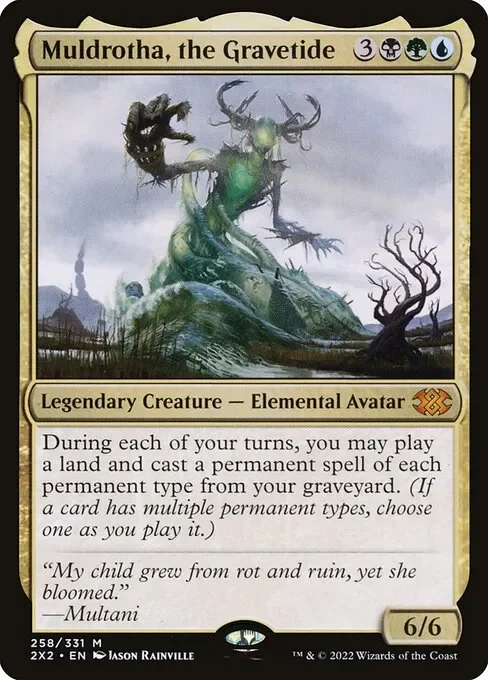Muldrotha, the Gravetide – Sultai Graveyard Recursion Commander Deck