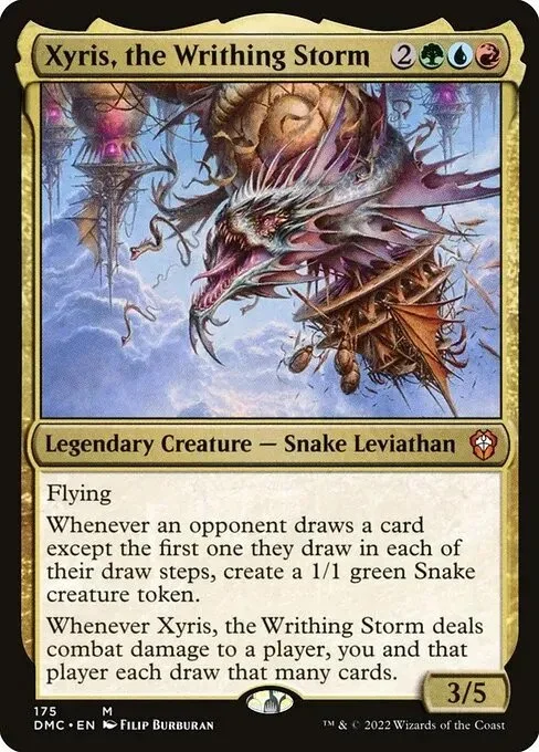Xyris, the Writhing Storm - Temur Wheels, Tokens, and Group Draw