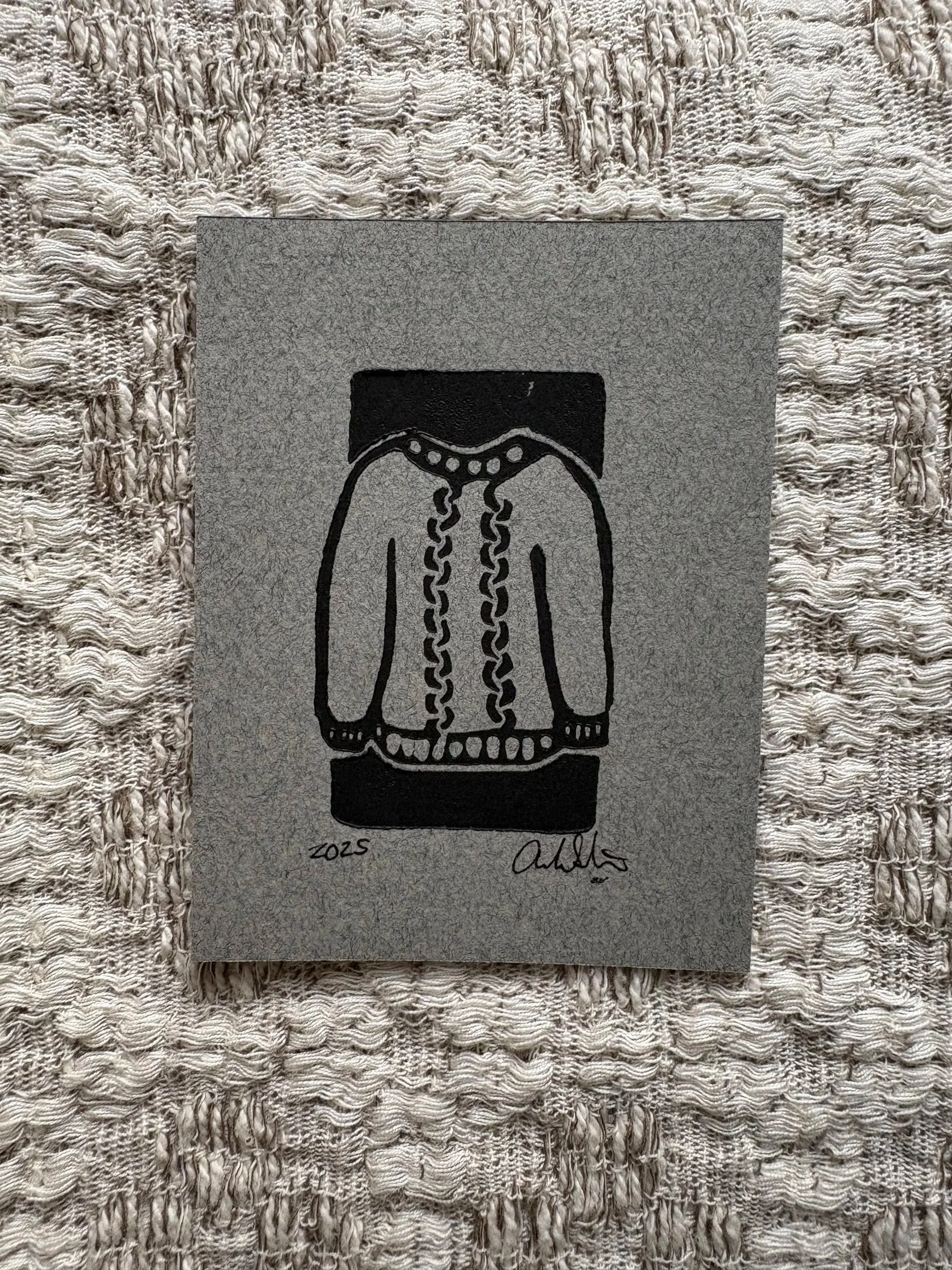 Sweater 3x4 Mini Print