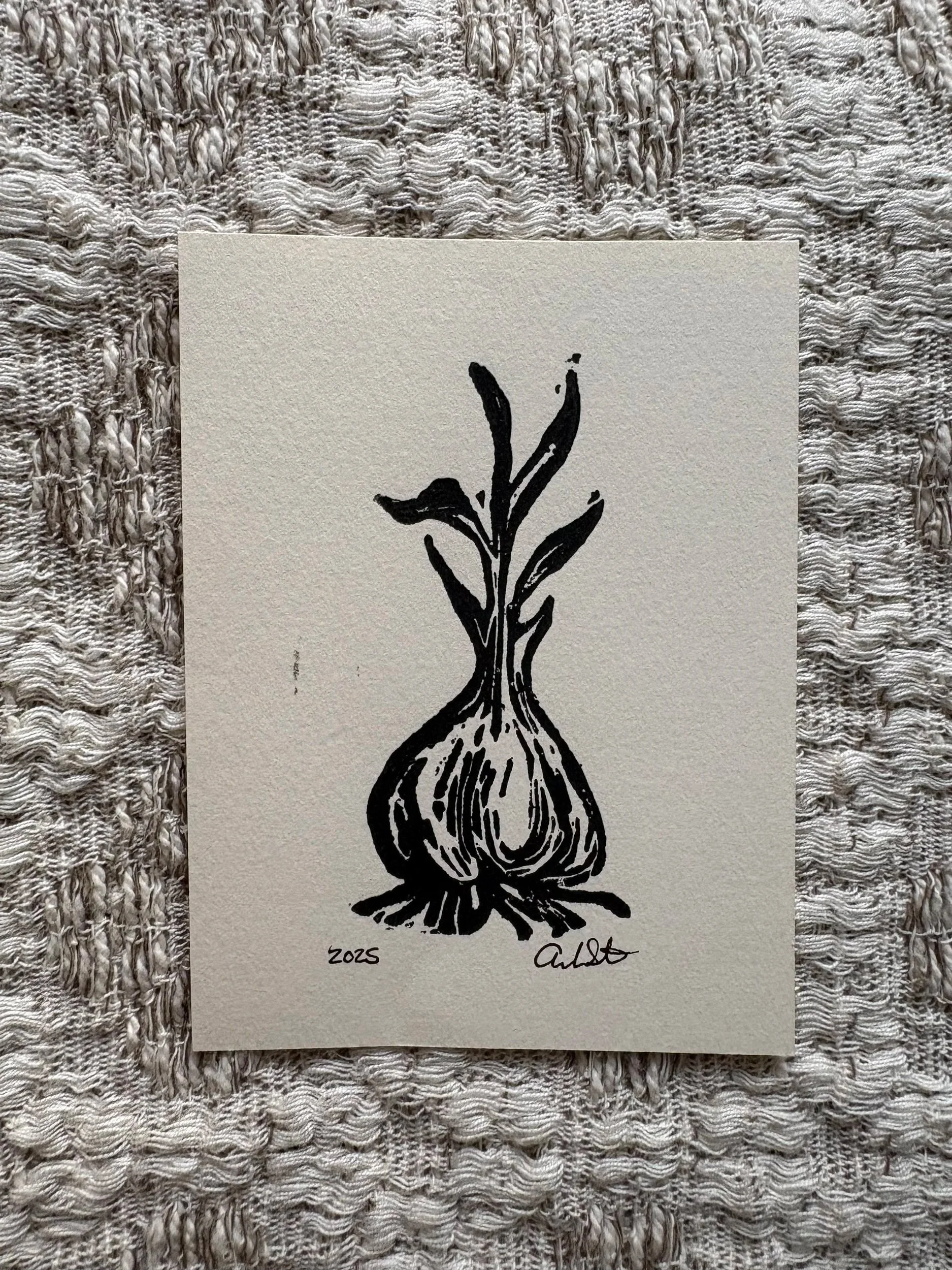 Garlic 3x4 Mini Print