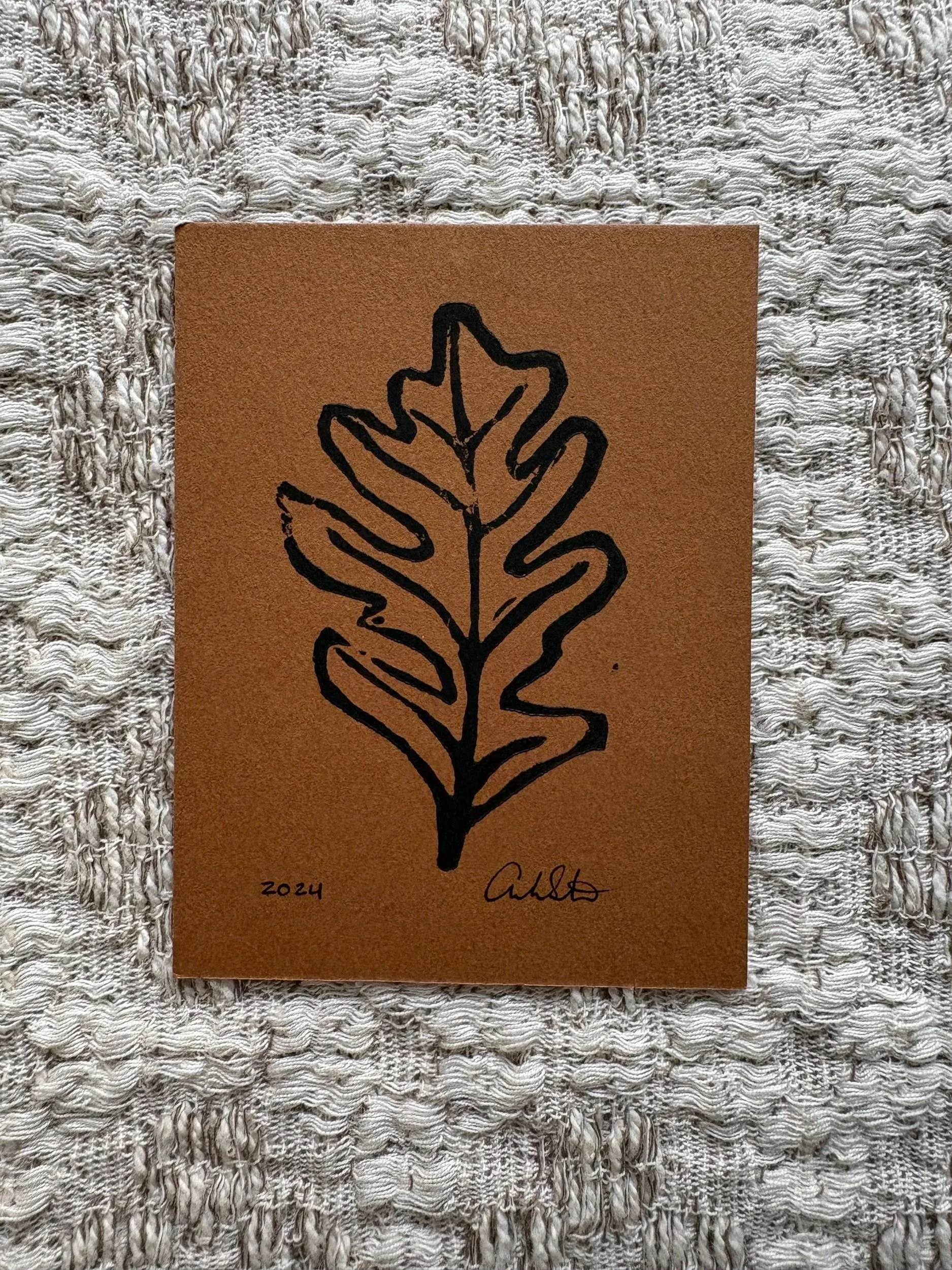 Oak Leaf 3x4 Mini Print