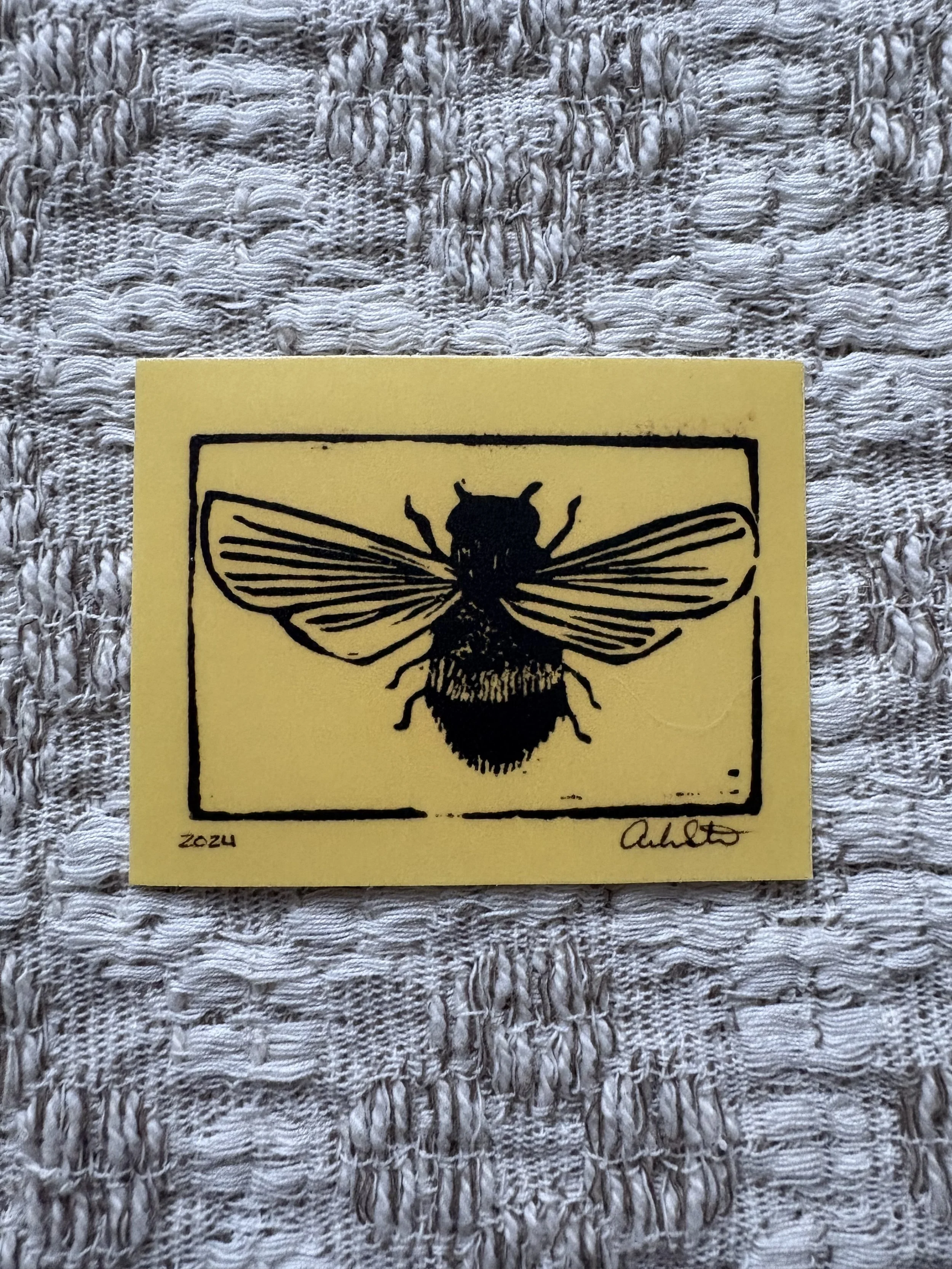 Bumble Bee 3x4 Mini Print