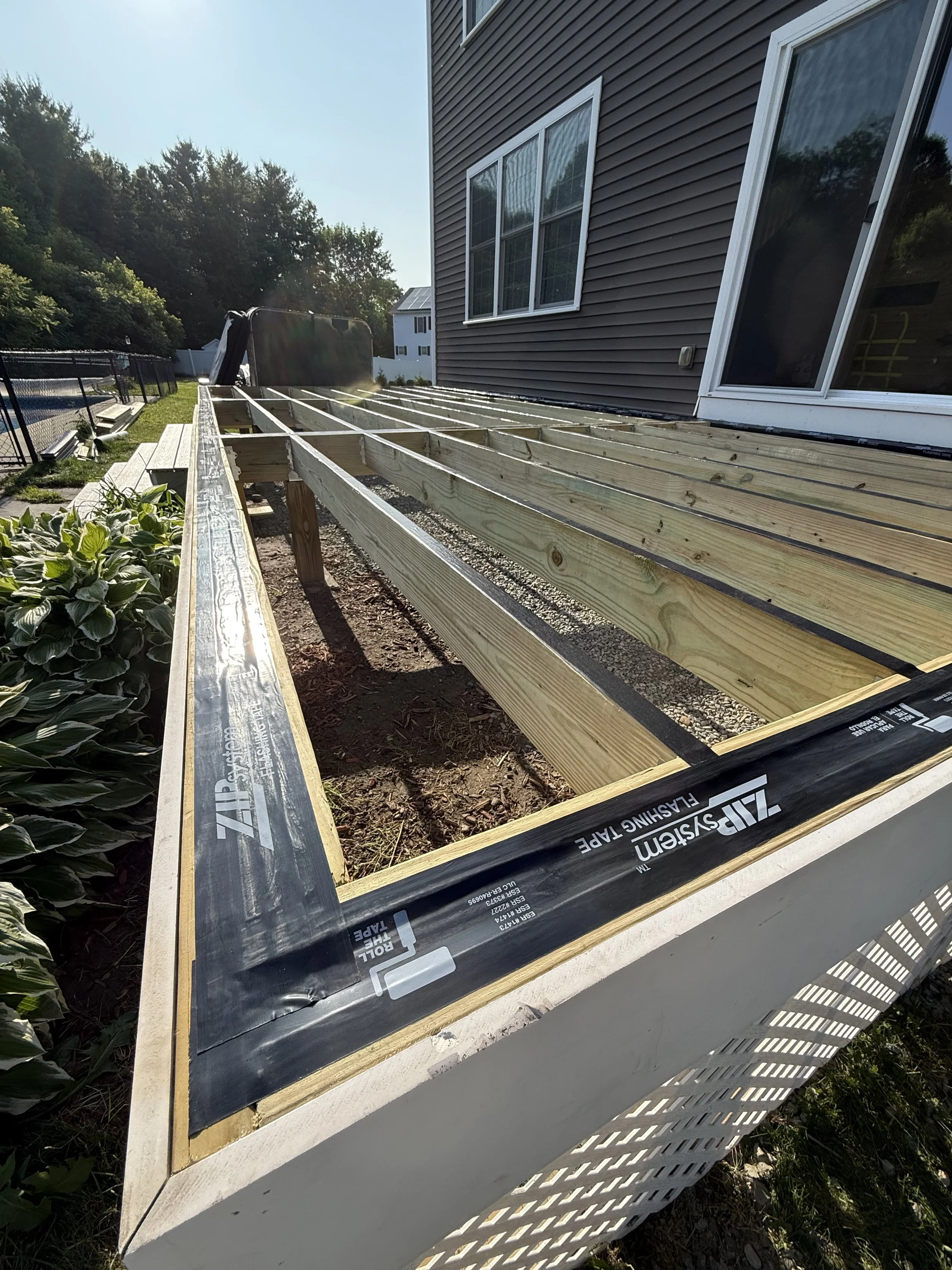 deck replacement before