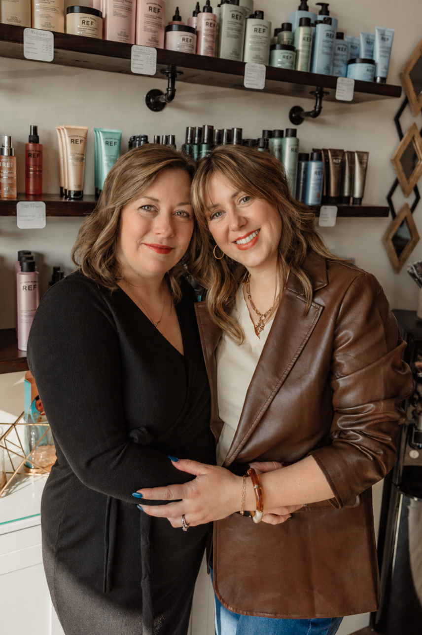 owners of Society the Salon Rachel and Jodi