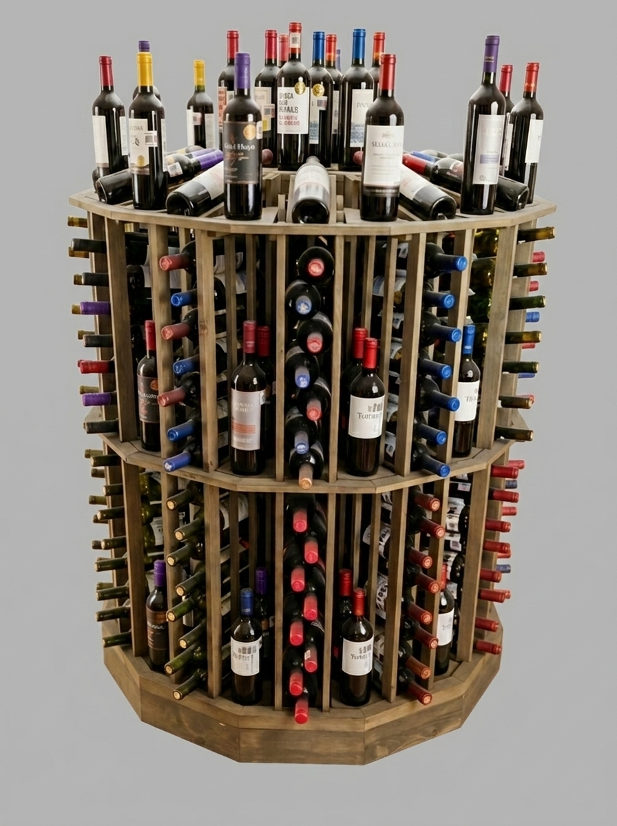 Round  Center Display Rack