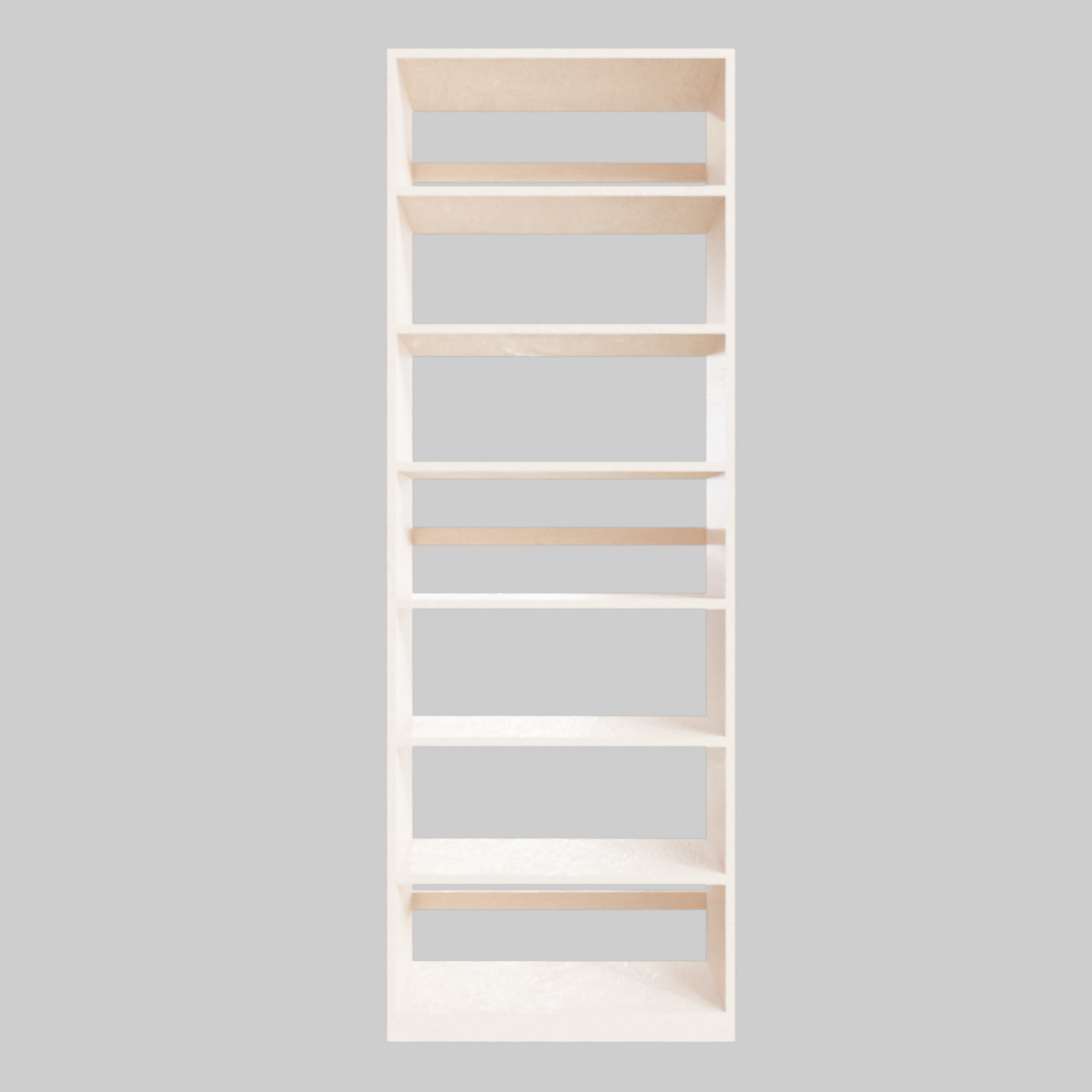 Solid Rectangular Bin Storage