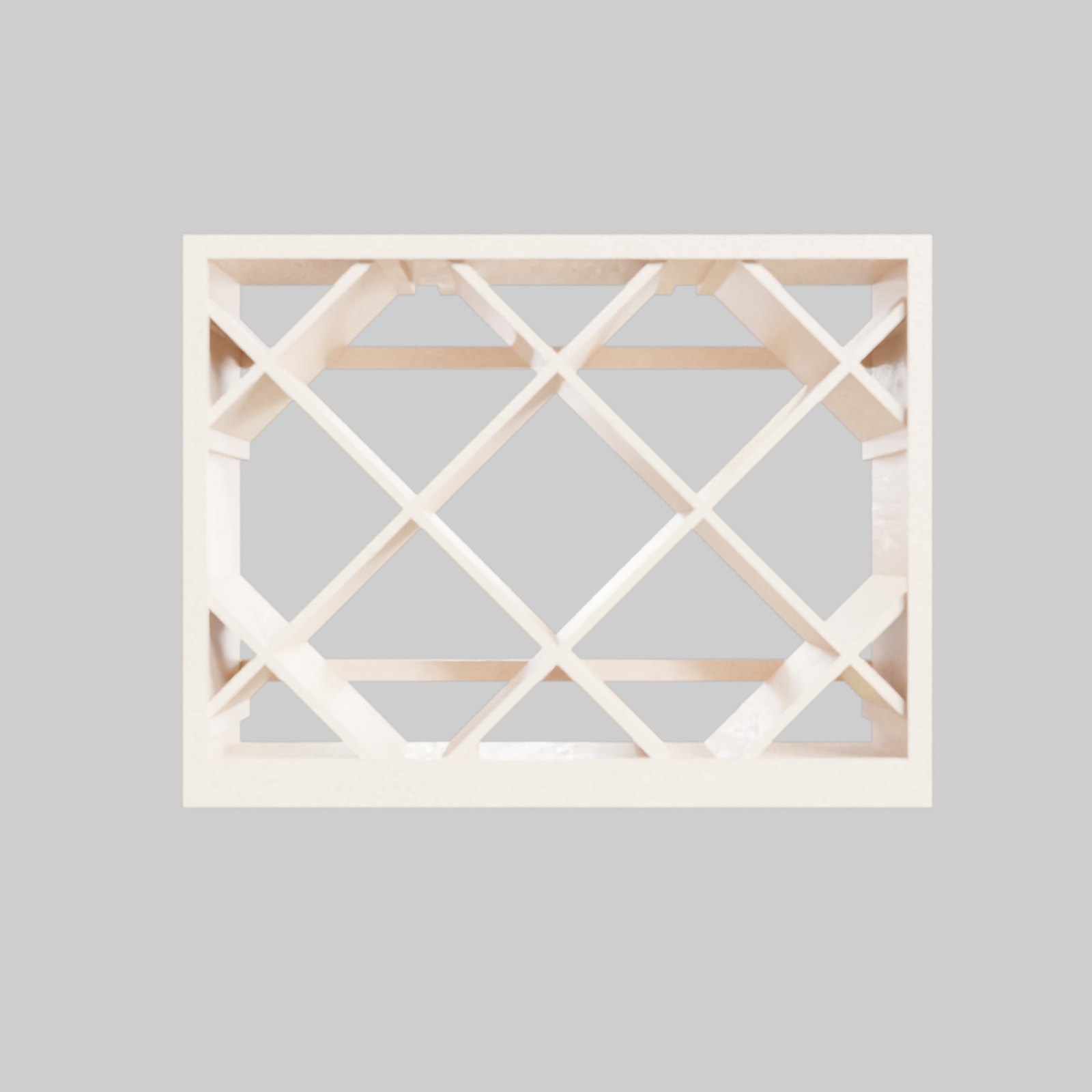 Solid Diamond Bin for Arch