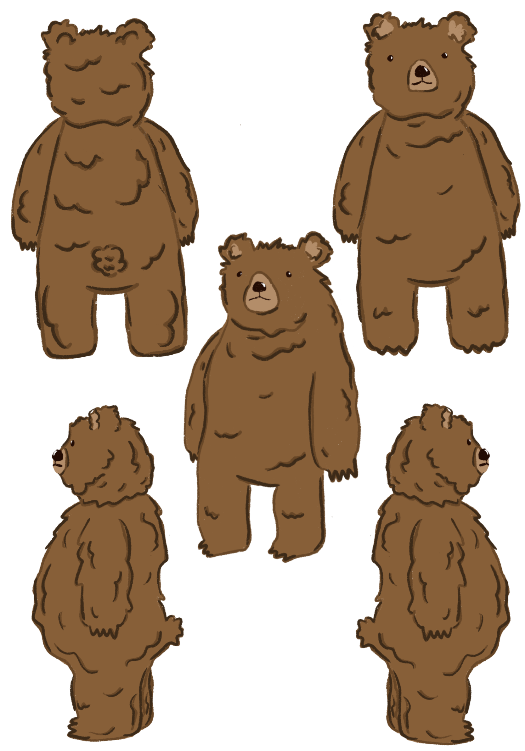 Spec character drawing for an independent short film.