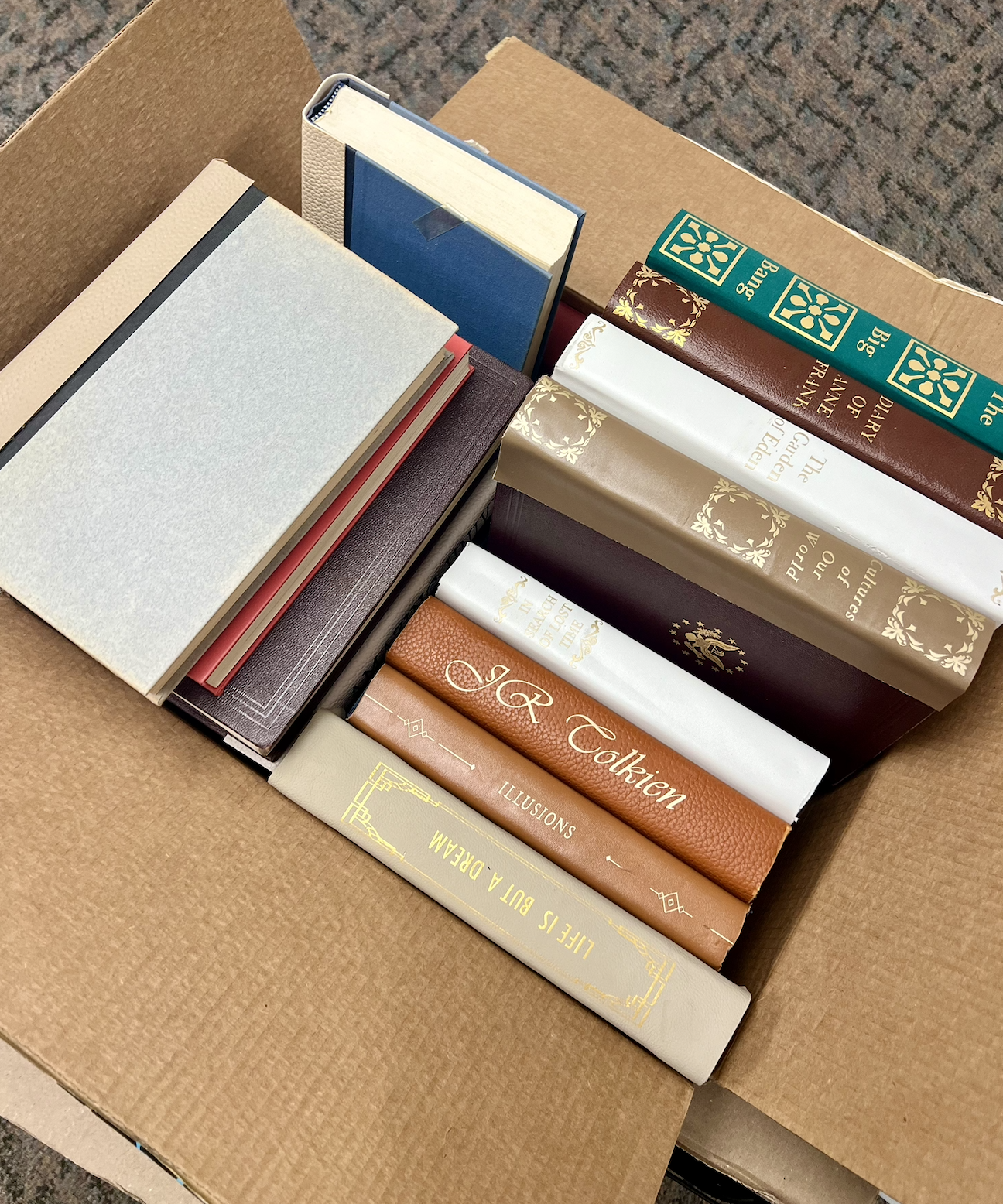 Various books created for The Gardener.