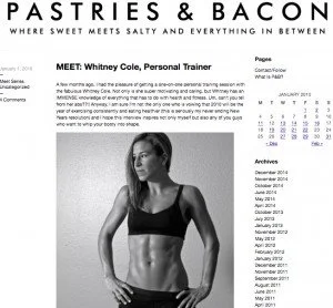 Pastries &amp; Bacon “Is Your New Years Resolution to Exercise More &amp; Eat Healthy?”