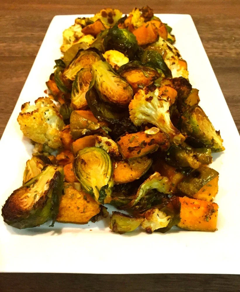 Winter Veggie Roast with Fresh Herbs