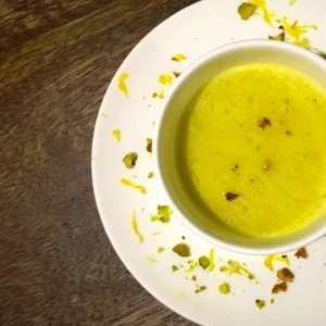 Smoky Lemon Pistachio Vinaigrette