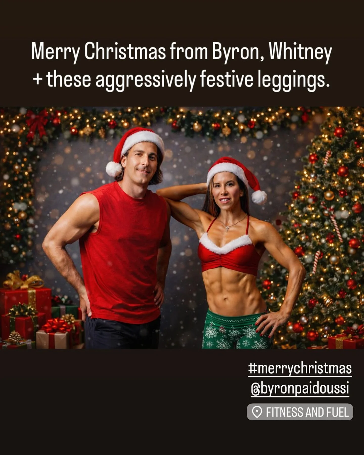 Merry Christmas + Happy Holidays to all! Cheers to you! Let&rsquo;s make 2026 your healthiest/fittest/strongest/most confident/nourished/___?___ year yet! 

CALL 310.728.9346 to hear about our 2026 3 MONTH NEW CLIENT SPECIAL!

❤️ XOXO!
Whitney + Byro