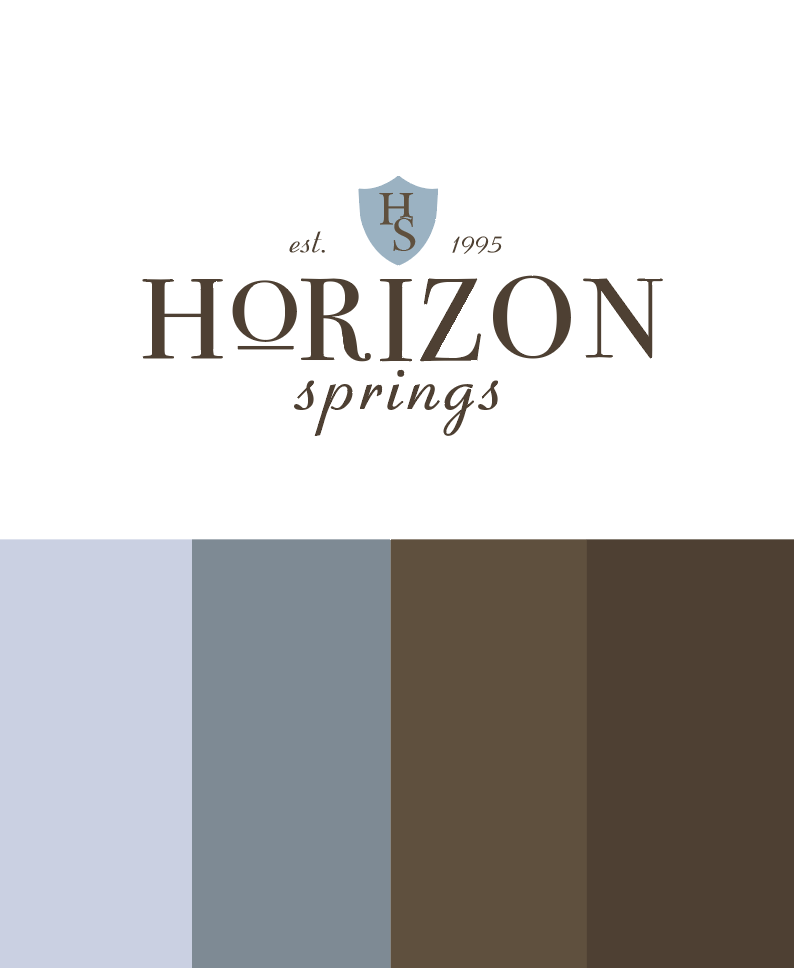Horizon Springs Branding