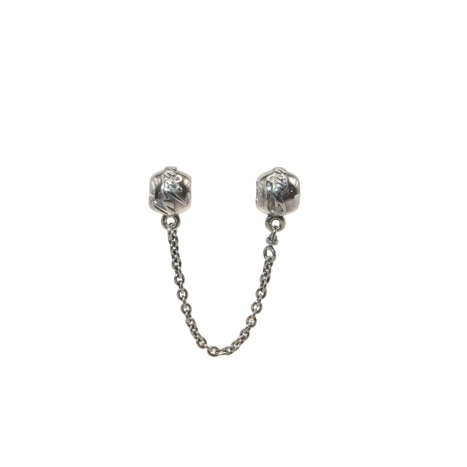 Pandora Love Always Sterling Silver .925 Safety Chain Charm 792059