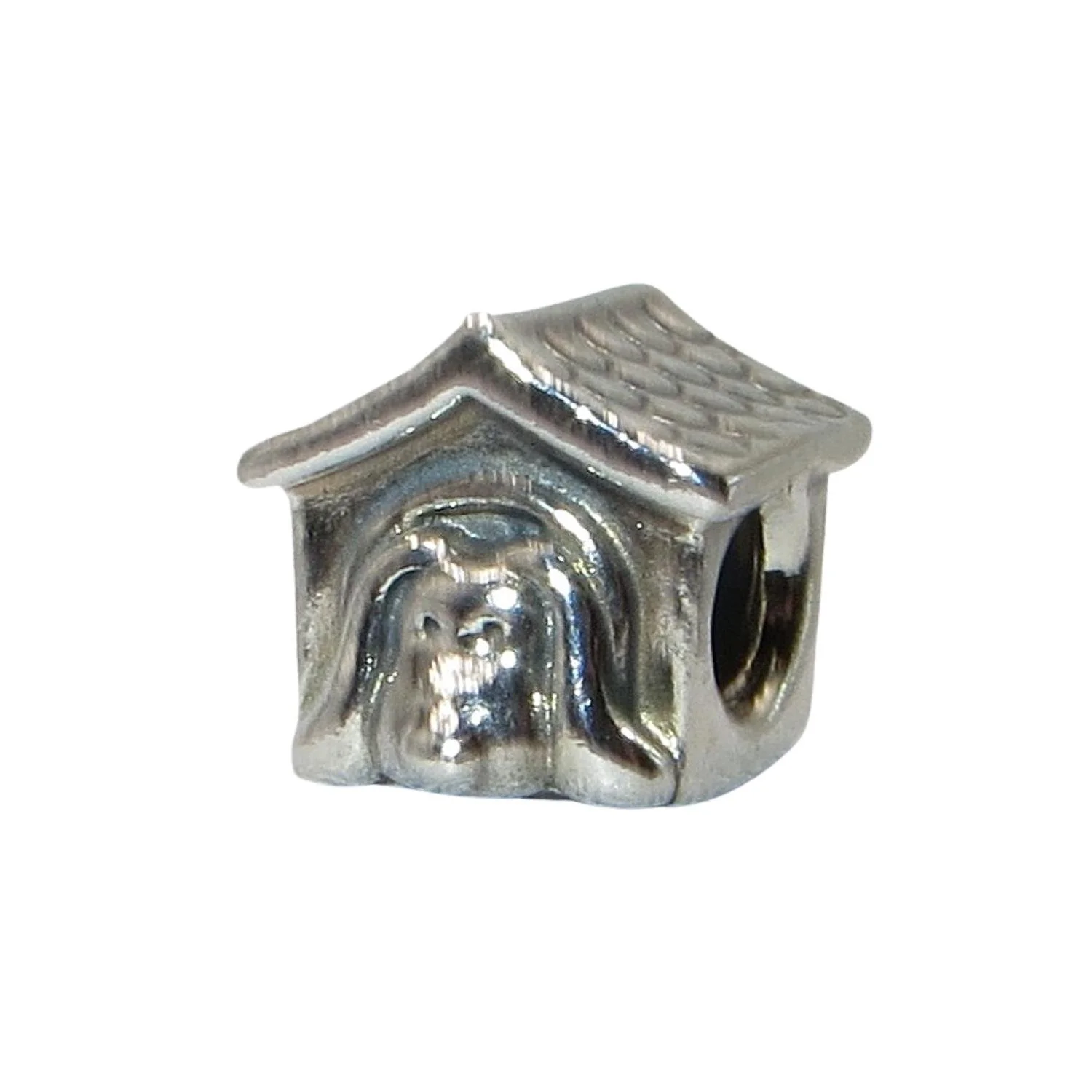 Pandora Dog House With Red Enamel Heart & SS .925 Charm 790592EN27