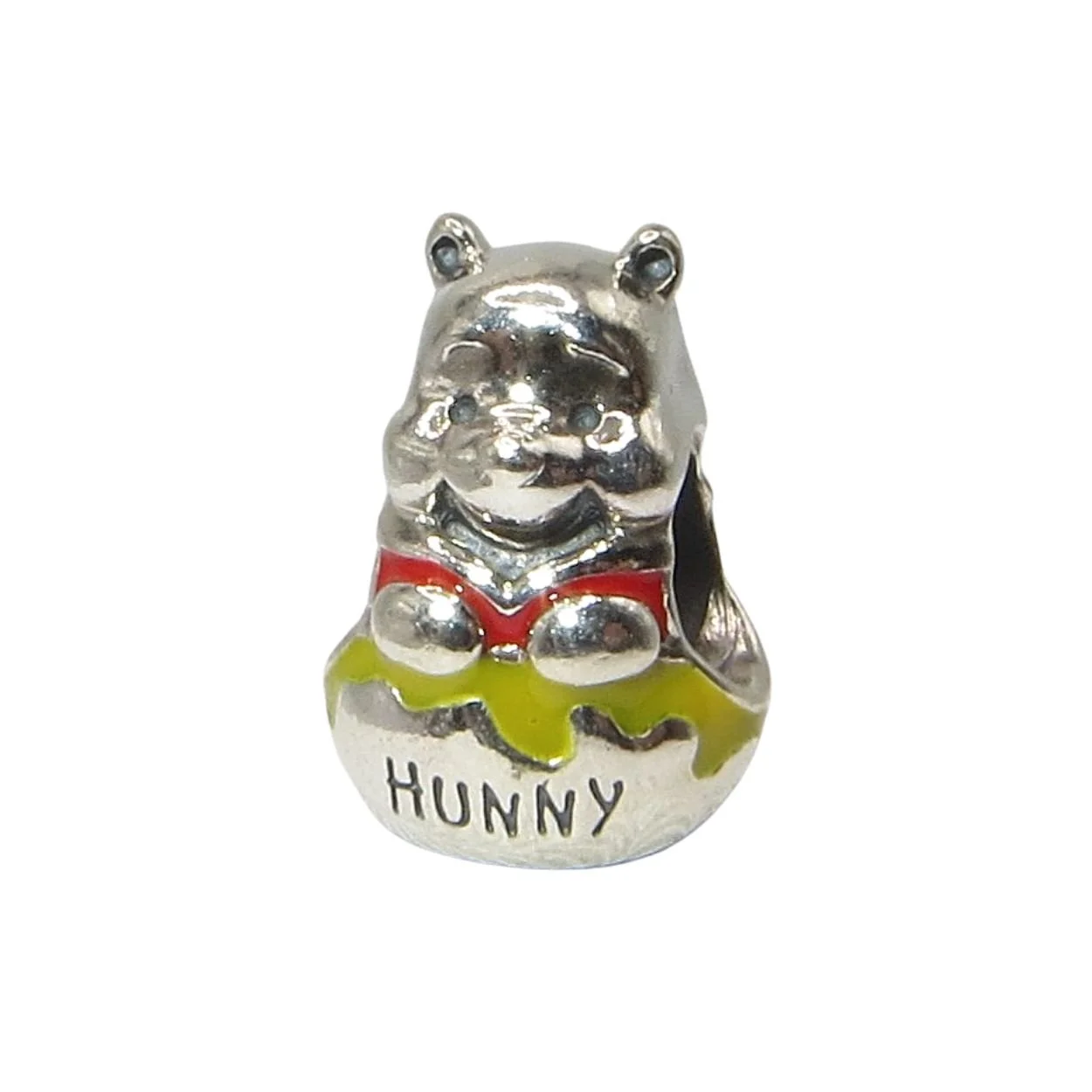 Pandora Disney Winnie the Pooh Honey Pot Enamel & SS .925 Charm 791919ENMX