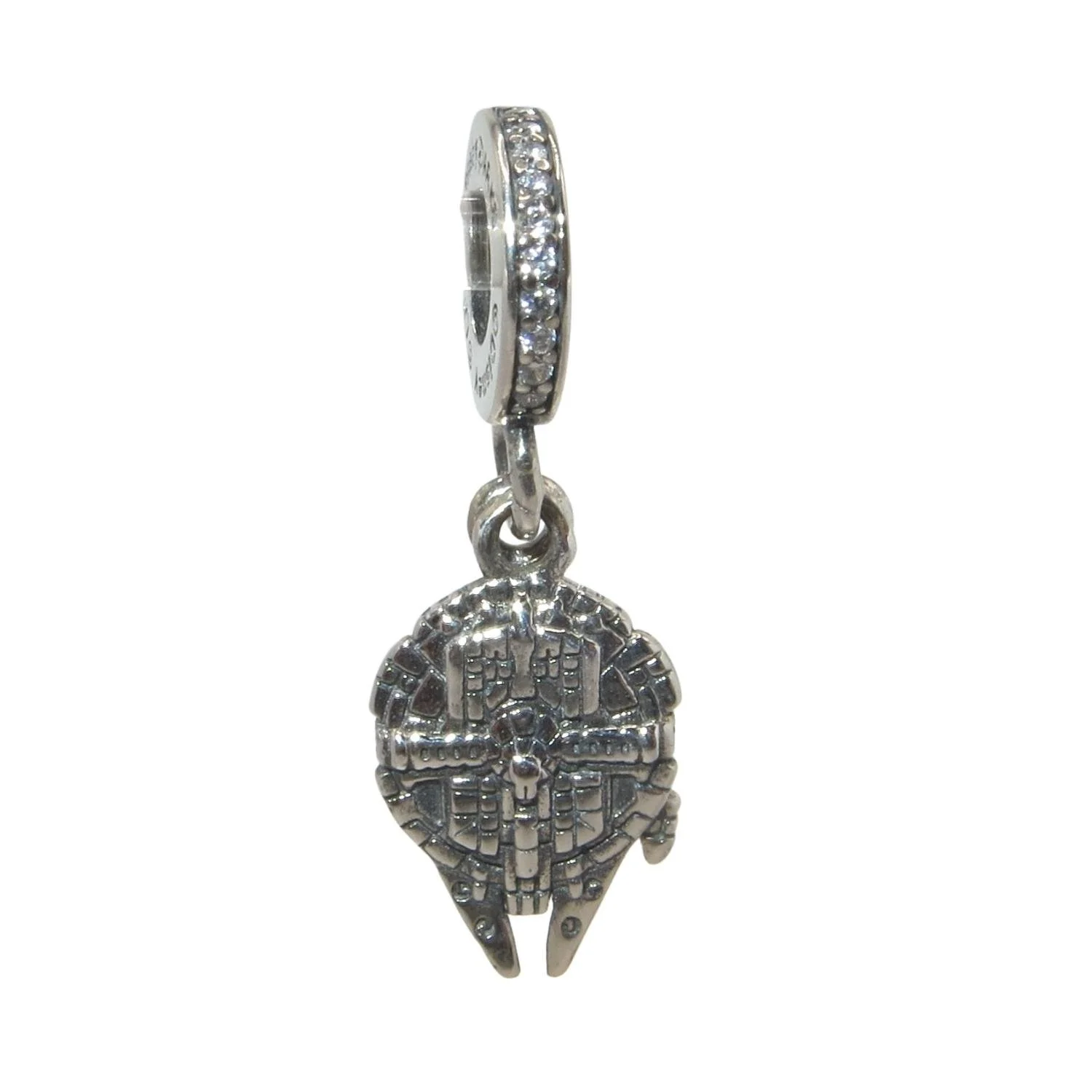 Pandora Disney Star Wars Millennium Falcon CZ & SS .925 Charm 798579C01