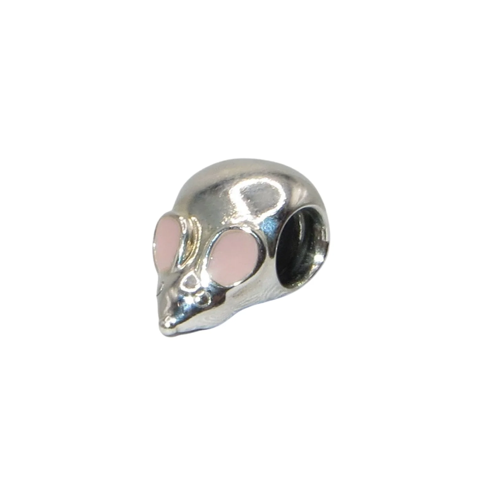 Pandora Cute Mouse with Pink Ears Sterling Silver Charm 797062EN160