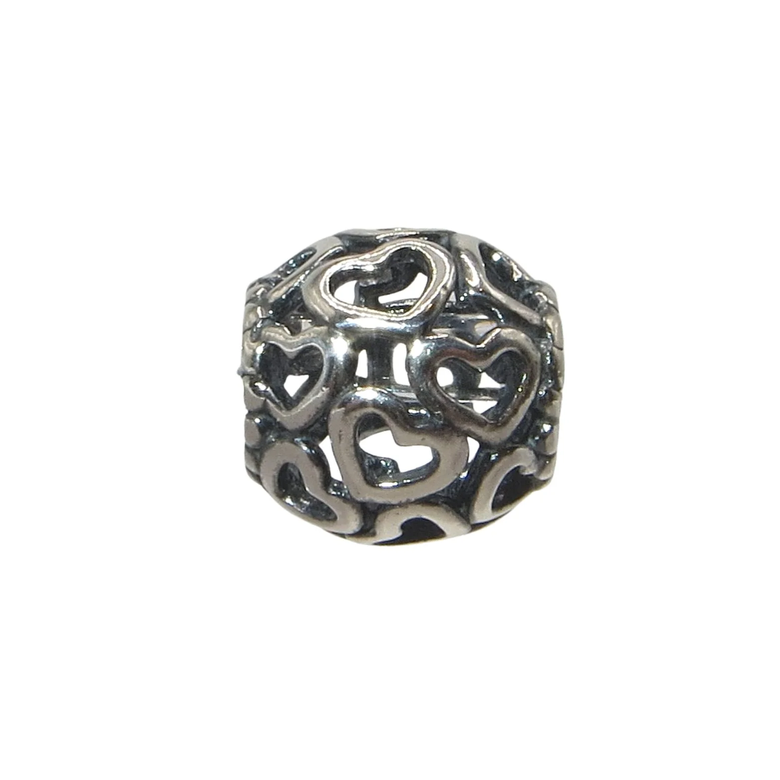 Pandora Open Up Your Heart Openwork Sterling Silver .925 Charm 790964