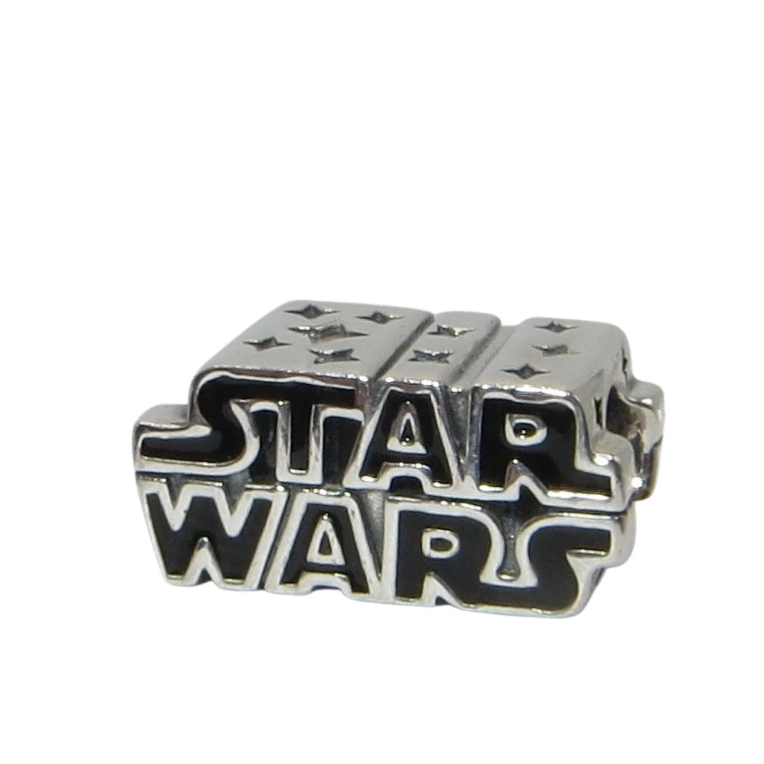 Pandora Disney Star Wars Logo & SS .925 Charm 799246C01