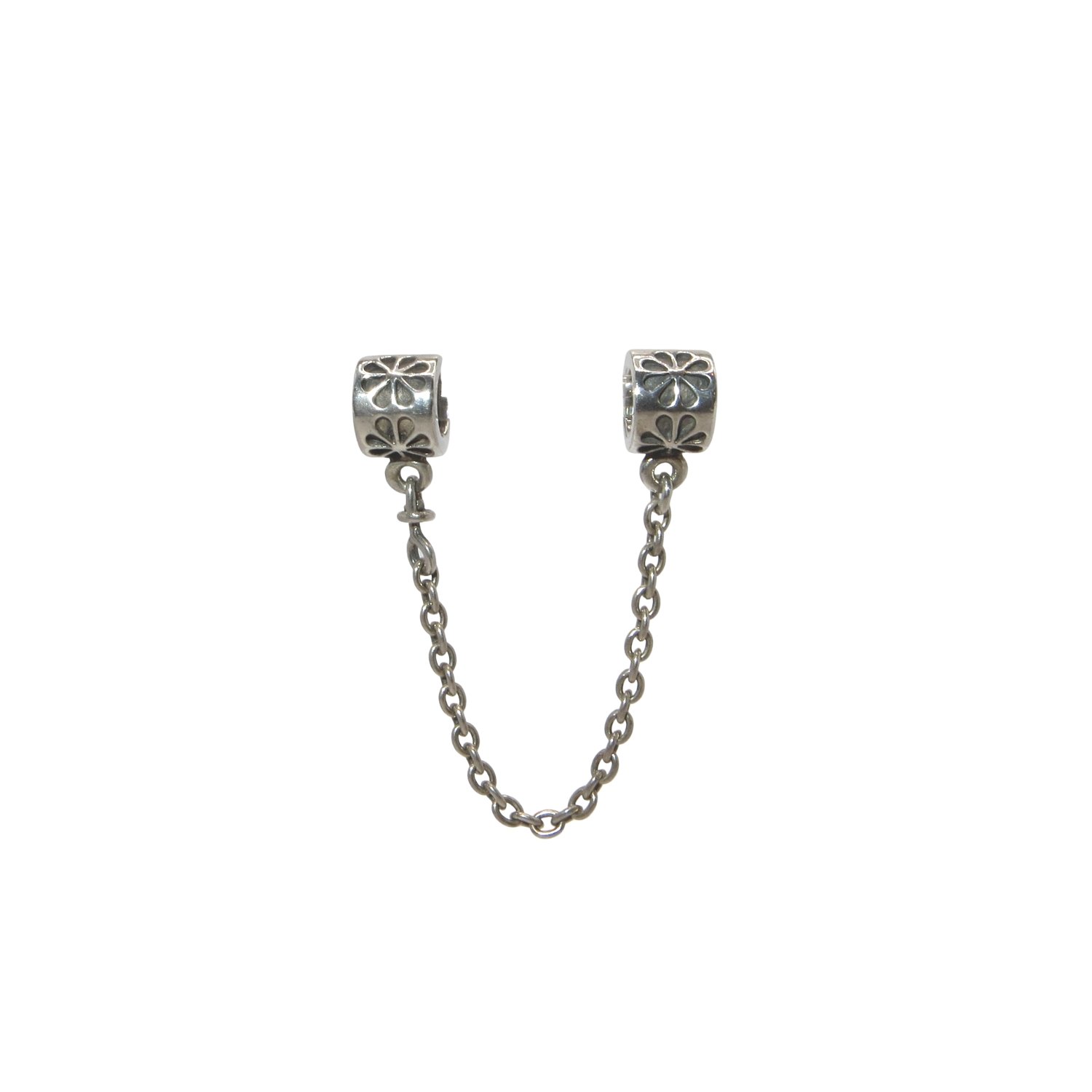 Pandora Daisy Sterling Silver Safety Chain Charm 790385