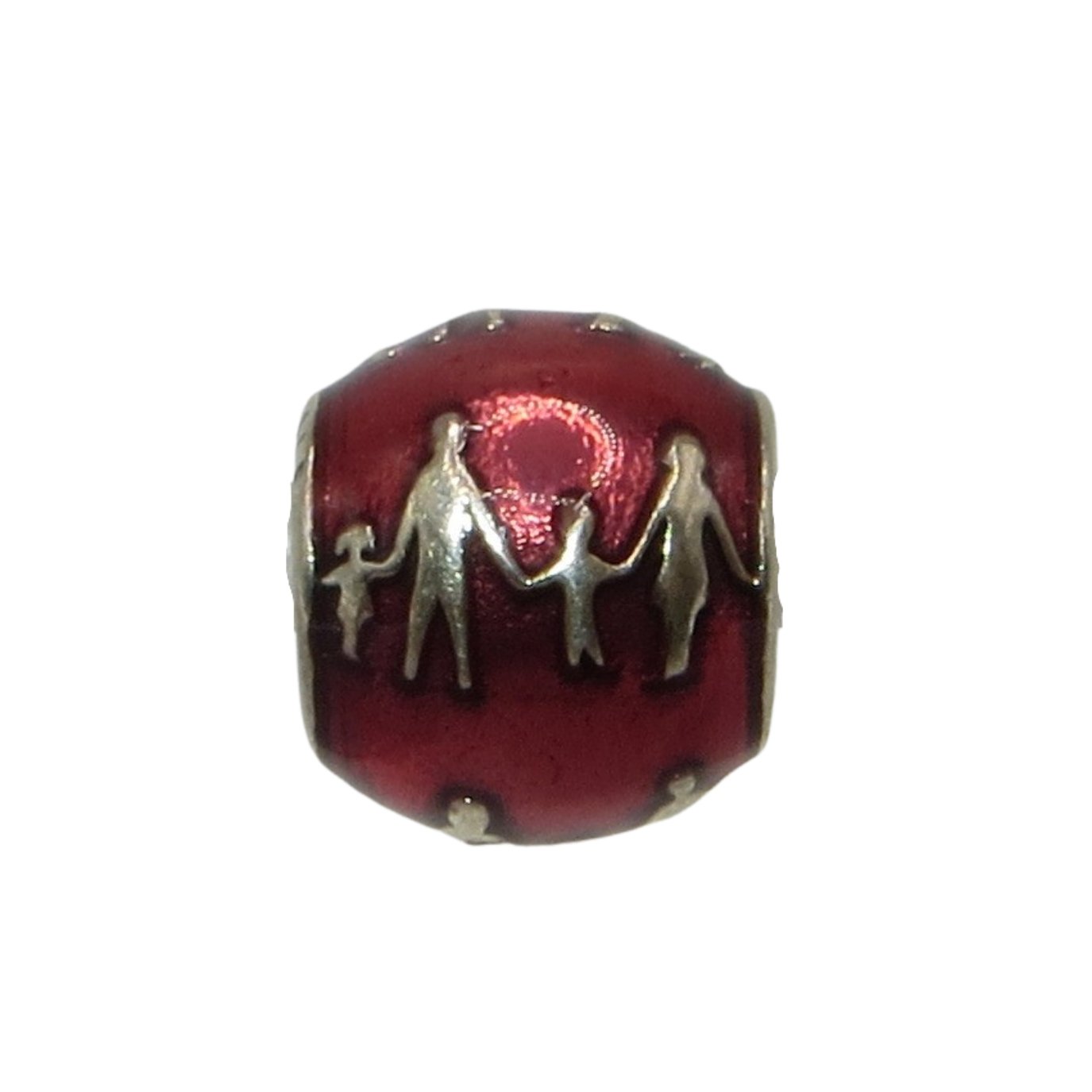 Pandora Family Bonds Red Enamel & SS .925 Charm 791399EN62